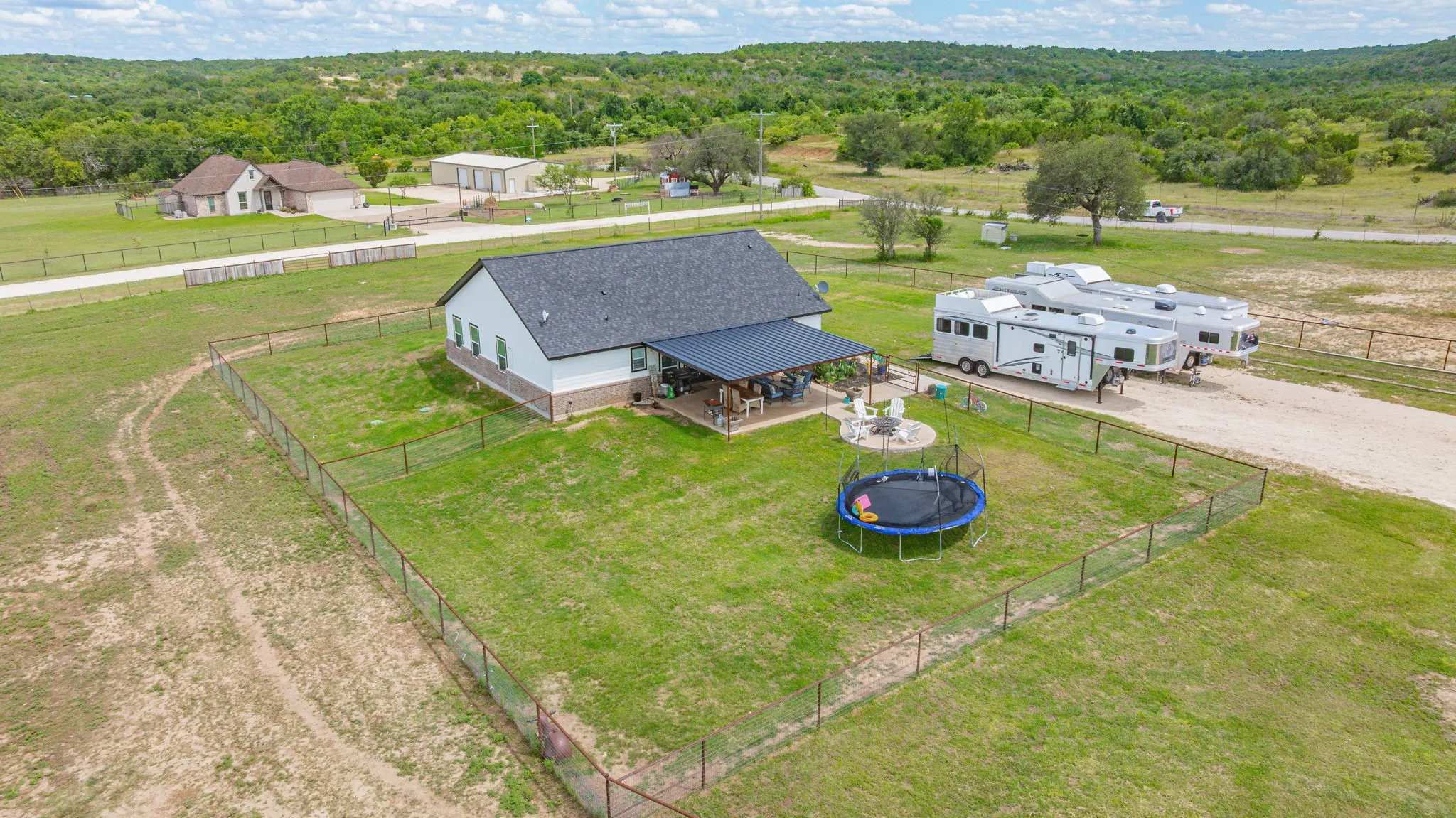 Single Family Residence For Sale in Erath County , 930 County Road 161 Road, Stephenville, Texas 76401, 3 Bedroom, 2 Bathroom, Garage spaces, 1,794 Sqft, built in 2020, Price $975,000, mls#21302657, Real Estate Agent in Stephenville, Homes For Sale in Erath county, Homes For Sale in Stephenville, Realtor in Stephenville Texas, Real Estate Brokerage Independent Realty Texas, Luminita Cordes Realtor