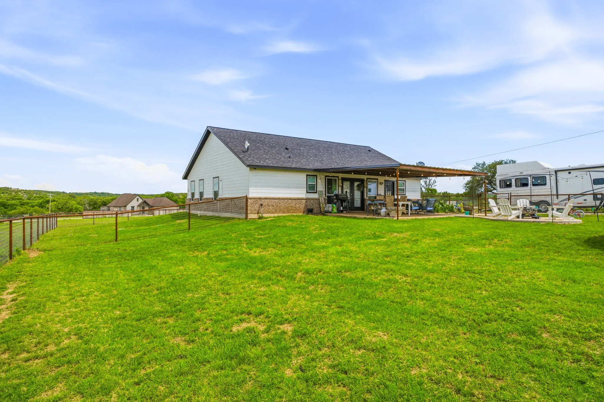 Single Family Residence For Sale in Erath County , 930 County Road 161 Road, Stephenville, Texas 76401, 3 Bedroom, 2 Bathroom, Garage spaces, 1,794 Sqft, built in 2020, Price $975,000, mls#21302657, Real Estate Agent in Stephenville, Homes For Sale in Erath county, Homes For Sale in Stephenville, Realtor in Stephenville Texas, Real Estate Brokerage Independent Realty Texas, Luminita Cordes Realtor