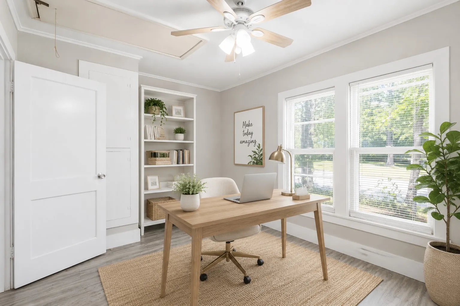 Virtually Staged as an office