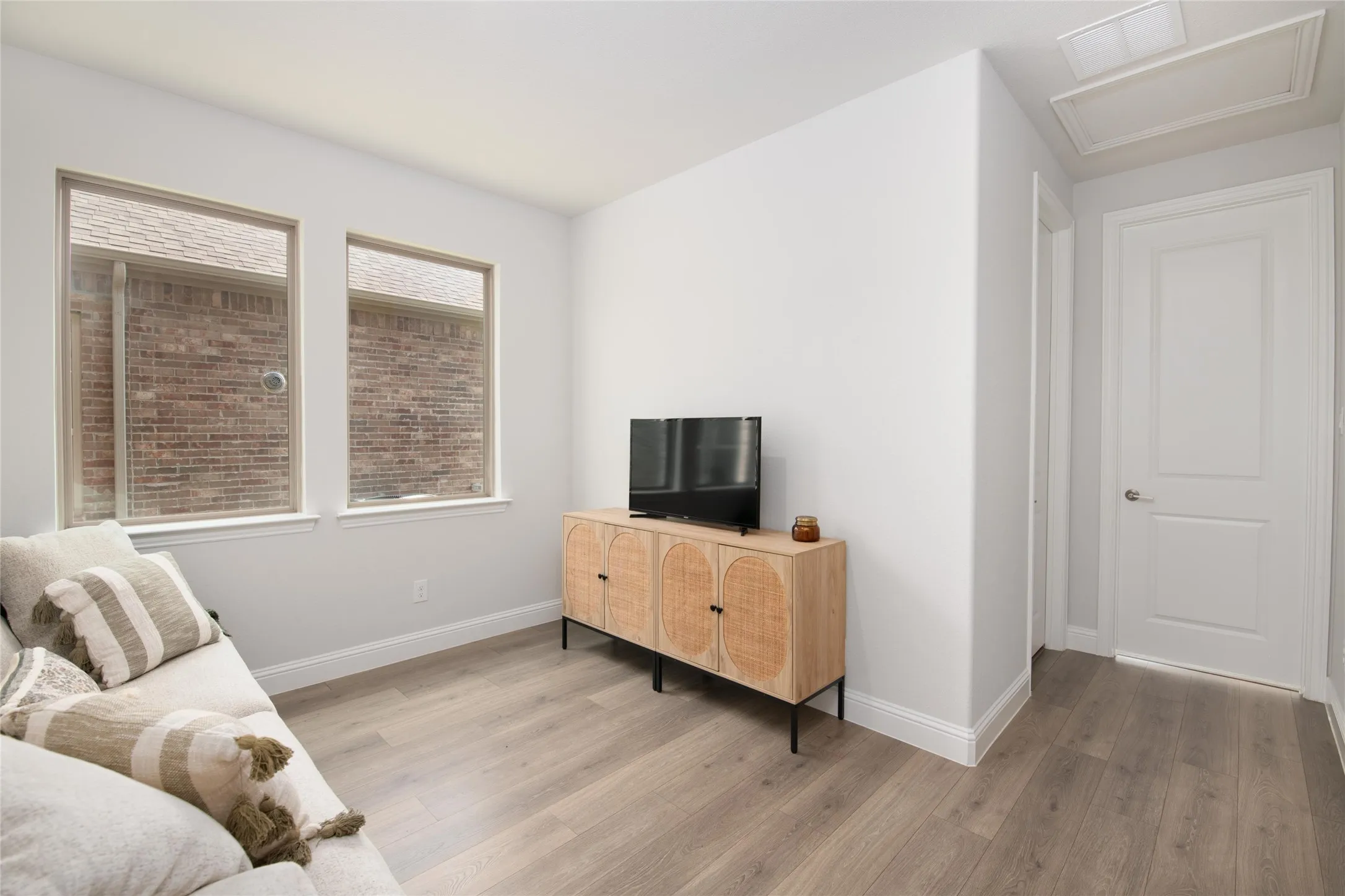 Thoughtfully separated from the main living areas, this flexible space offers privacy and independence while remaining connected to the heart of the home.