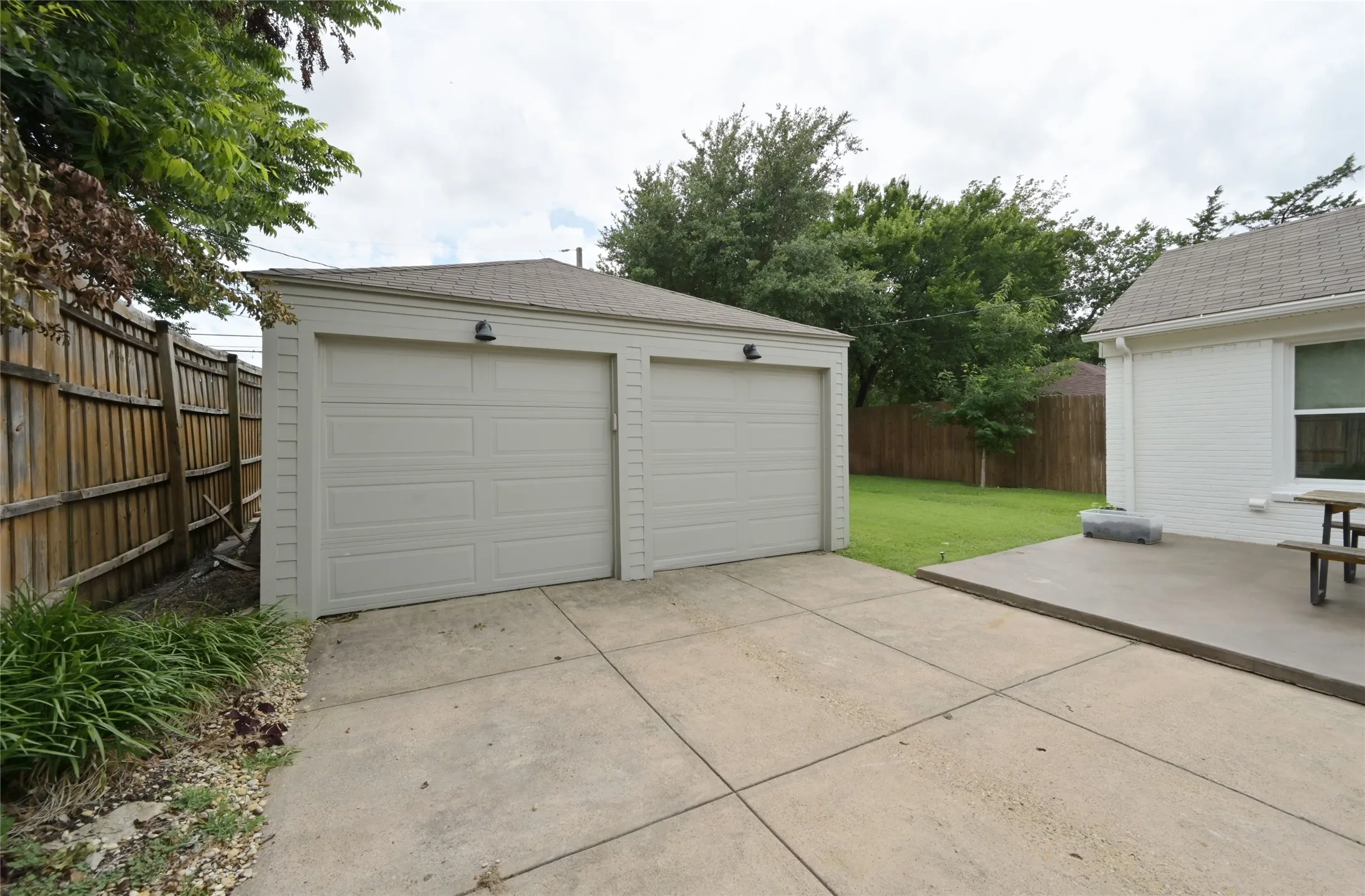 Two Car Garage