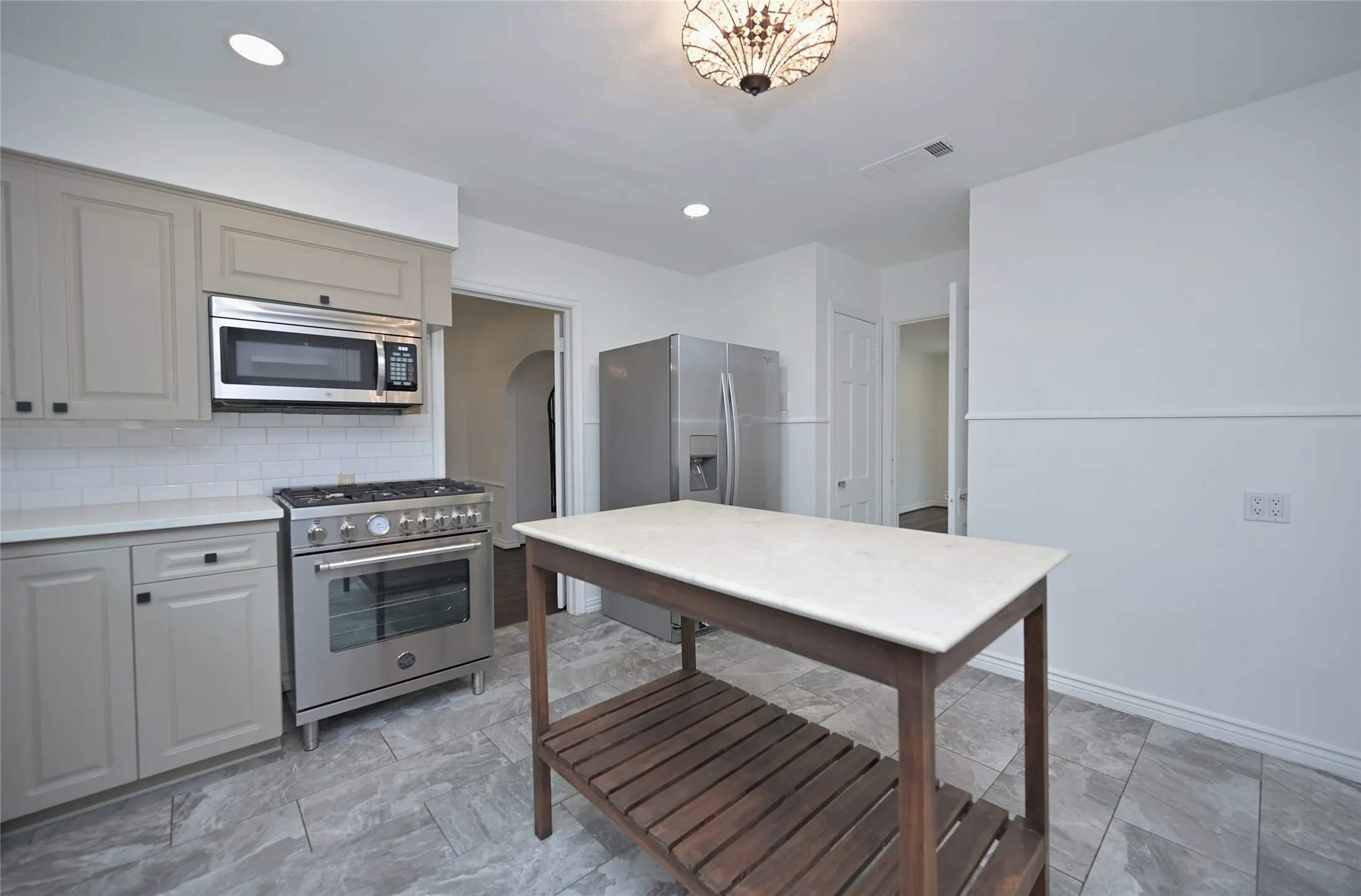 Kitchen side view