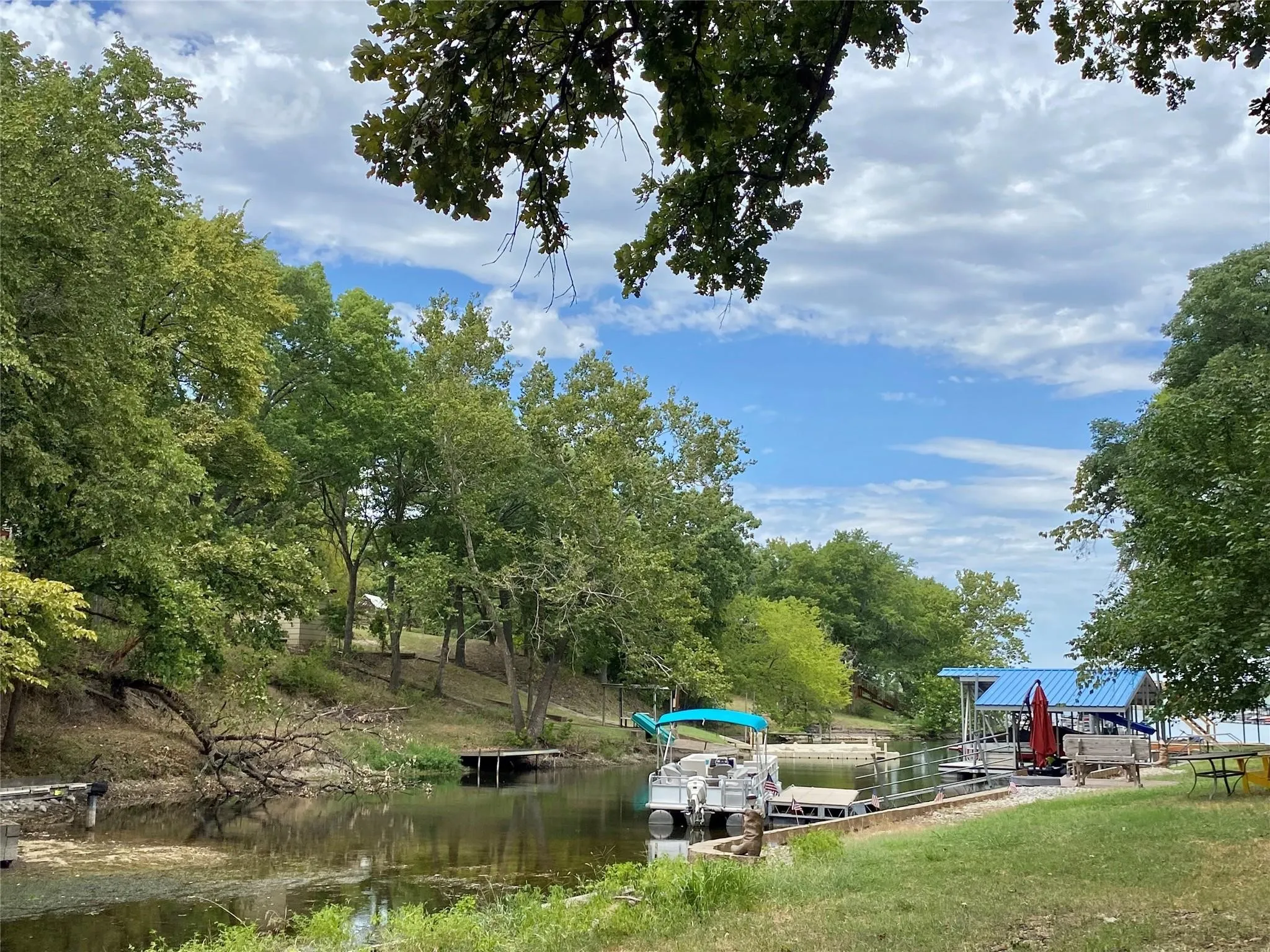 View of Lake Moss From Property.