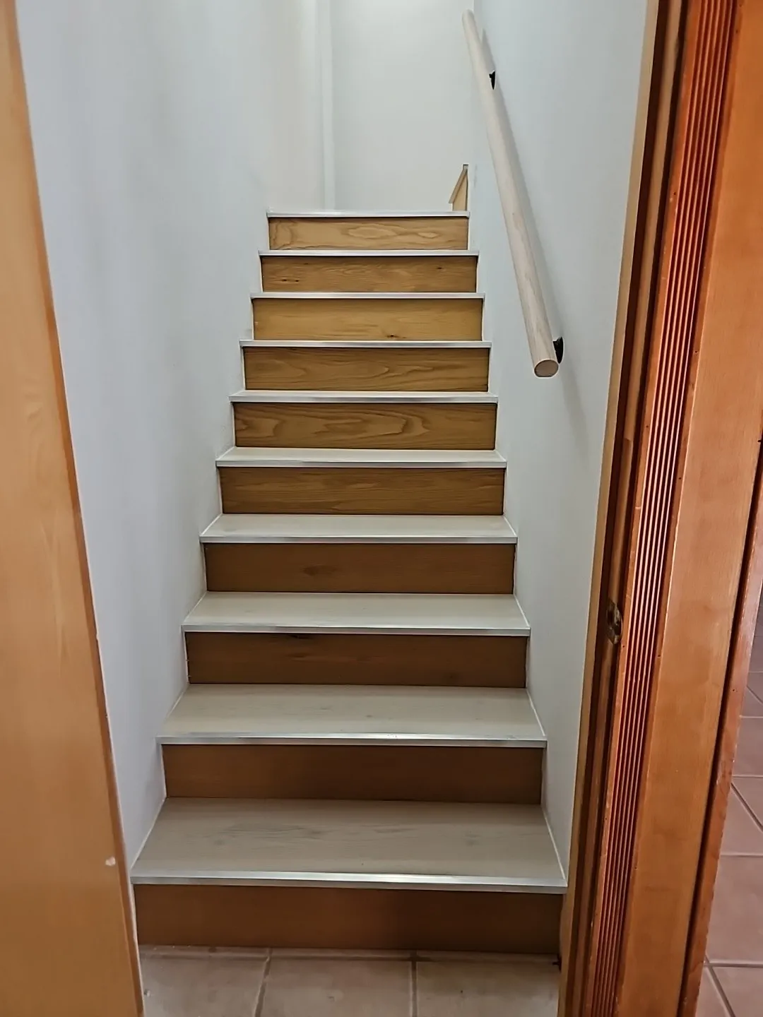 Stairs Leading To 2nd Floor.