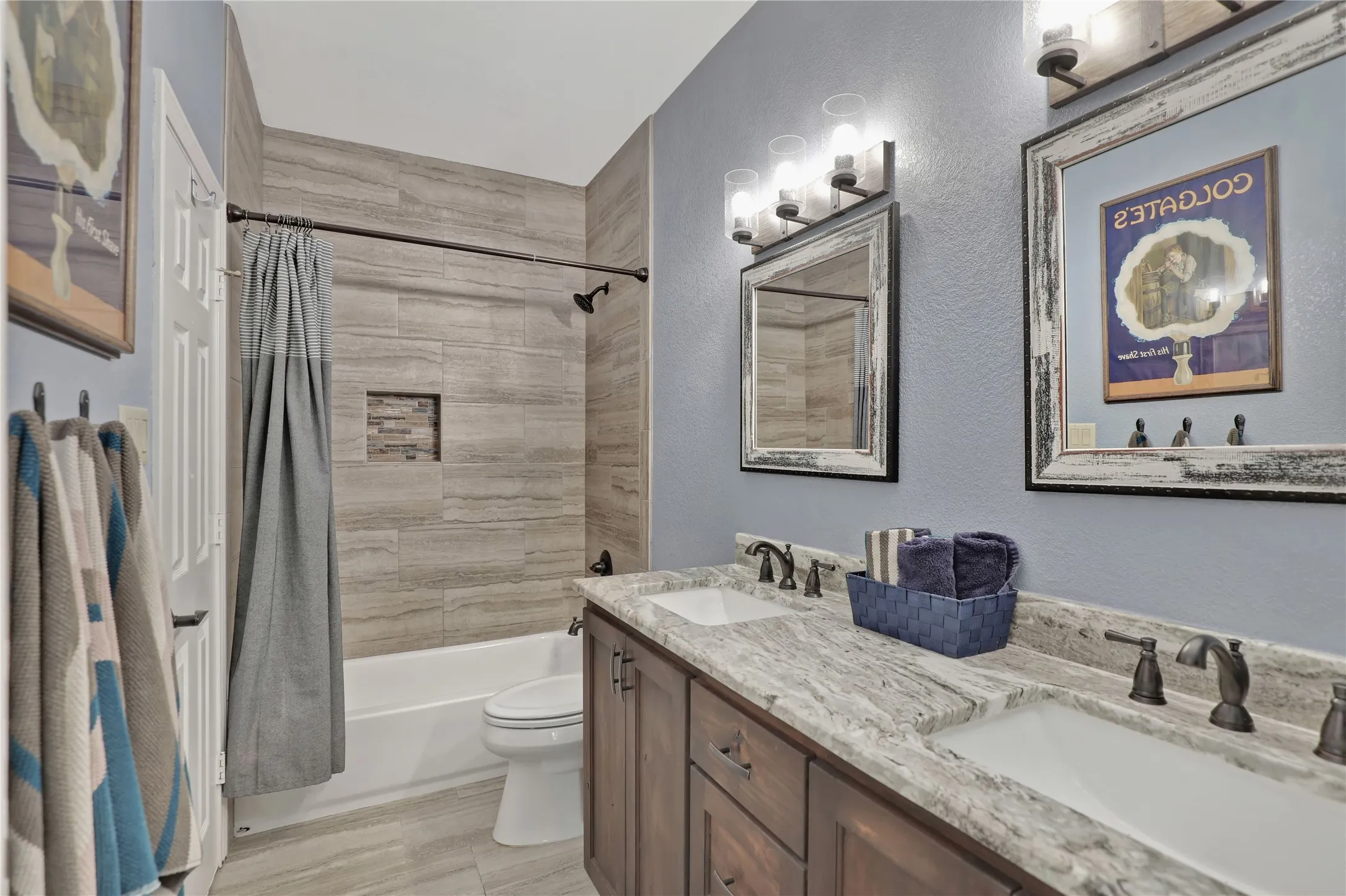 Jack and Jill bathroom