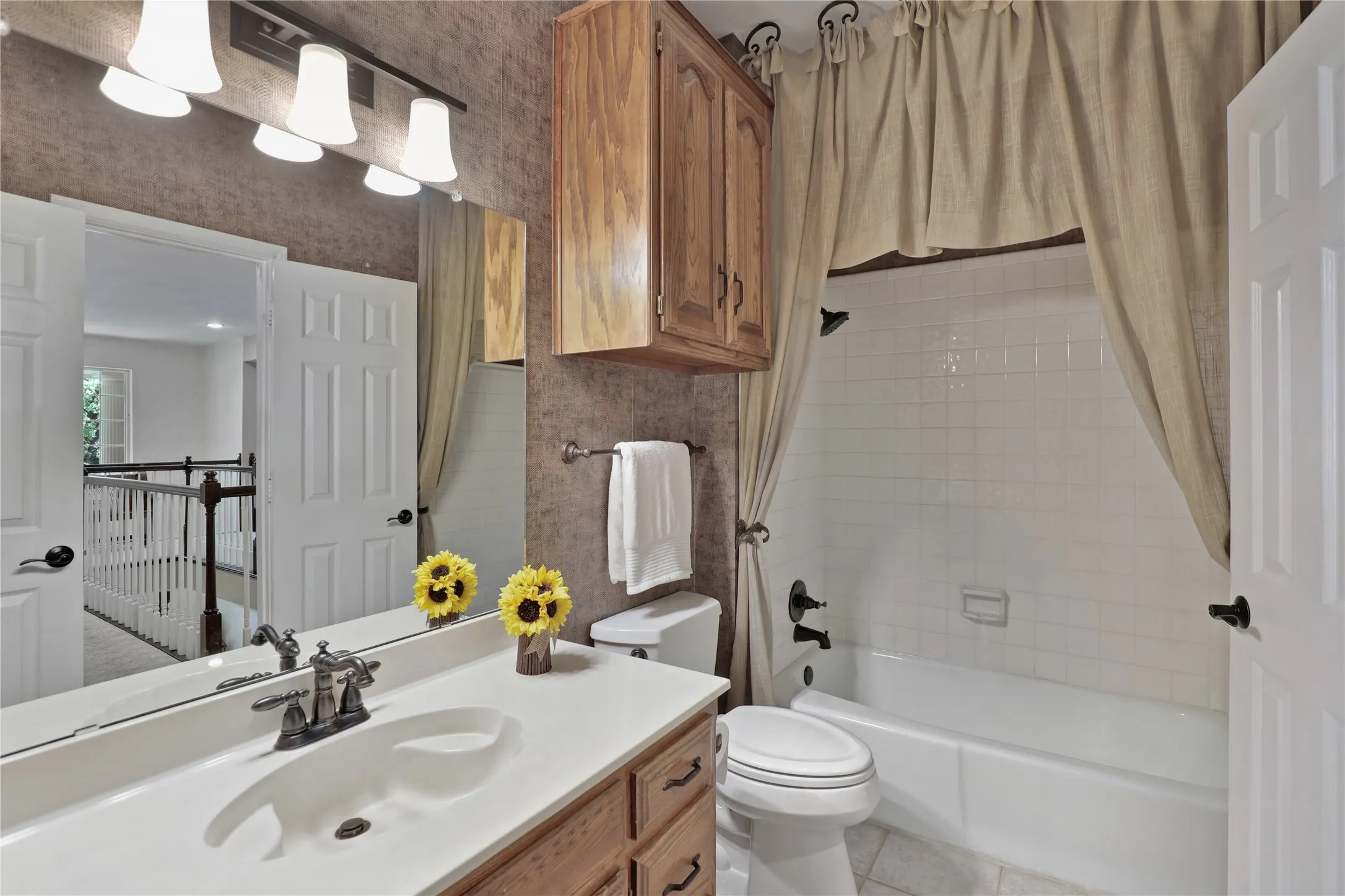 Second floor bathroom