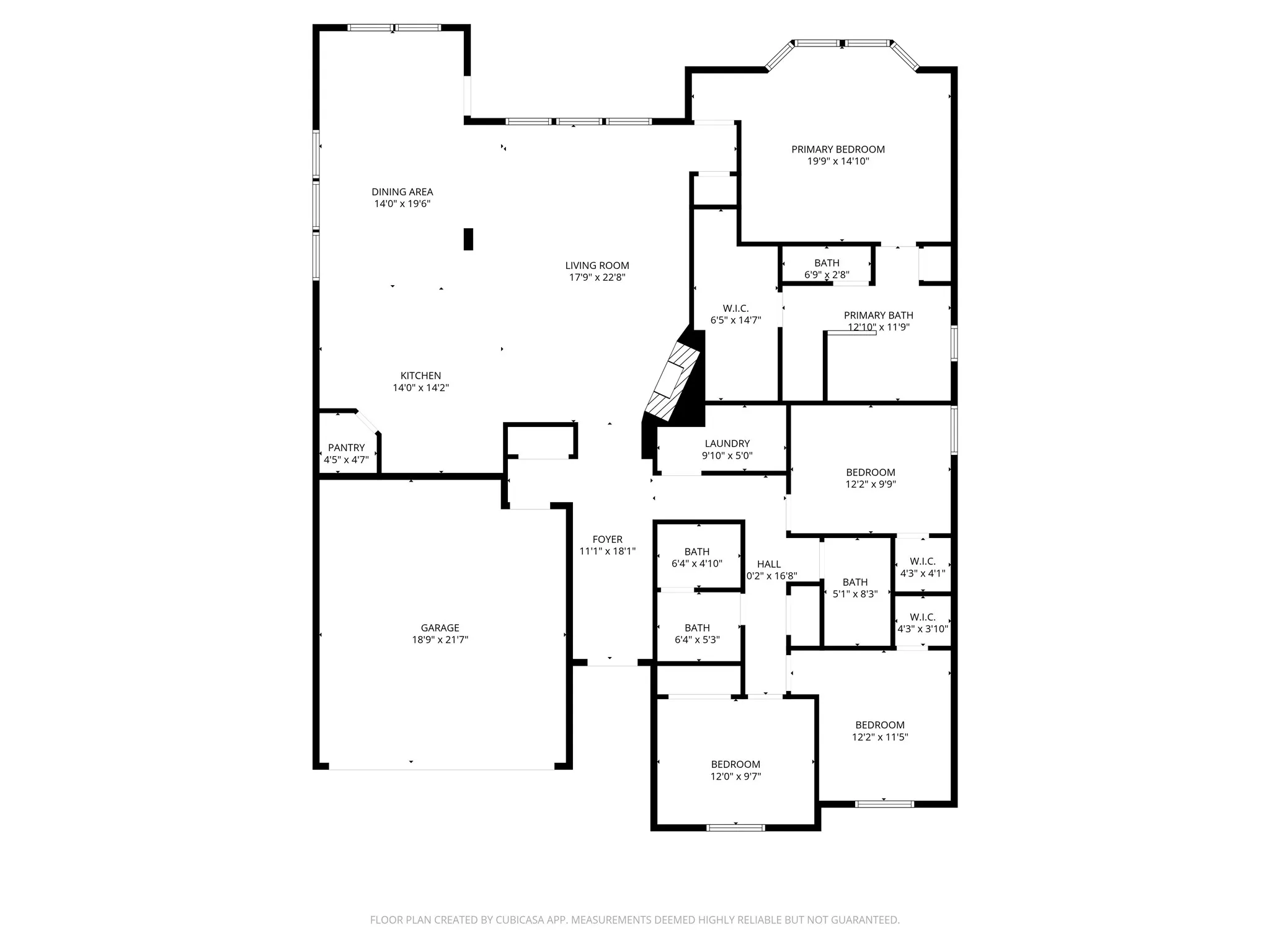 Highland Homes - Milton Floor Plan