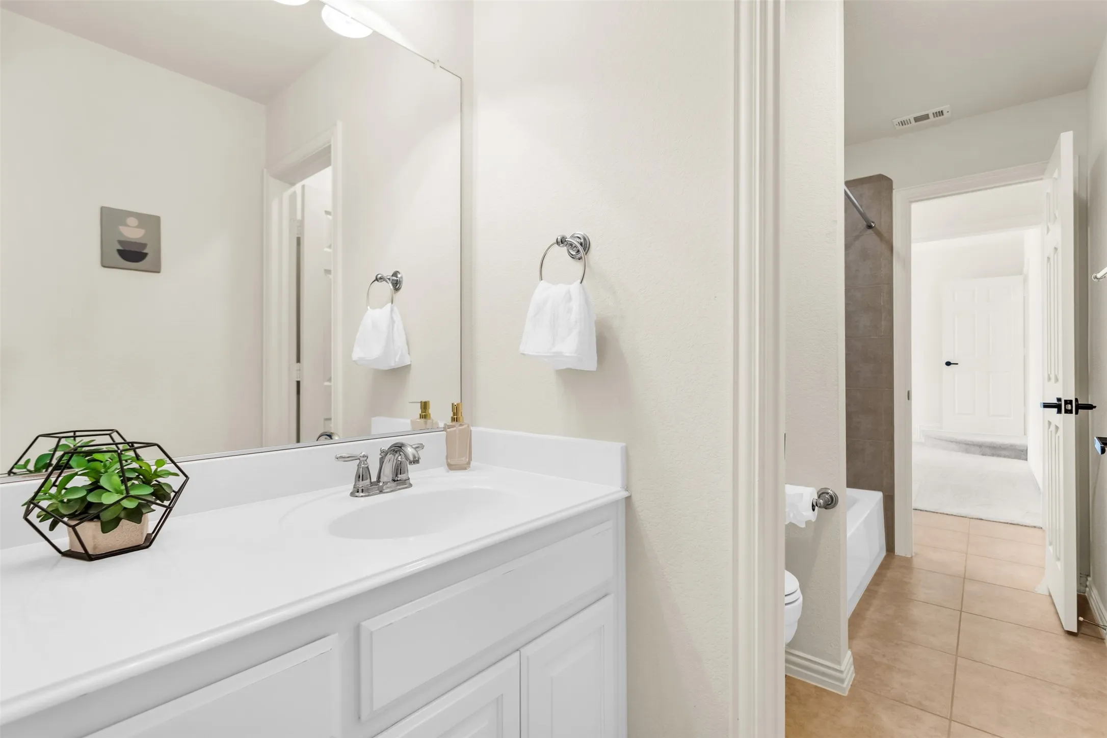Jack & Jill bathroom