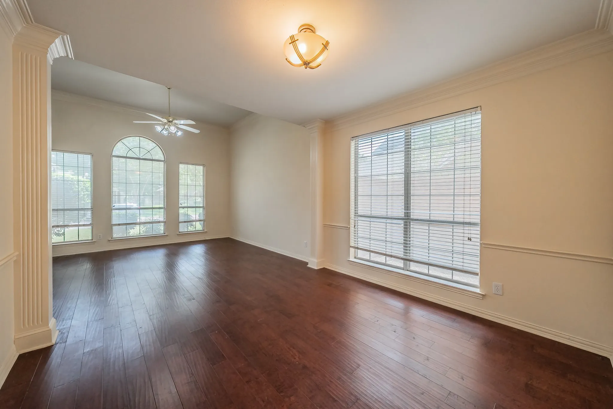 Formal dining and living room.