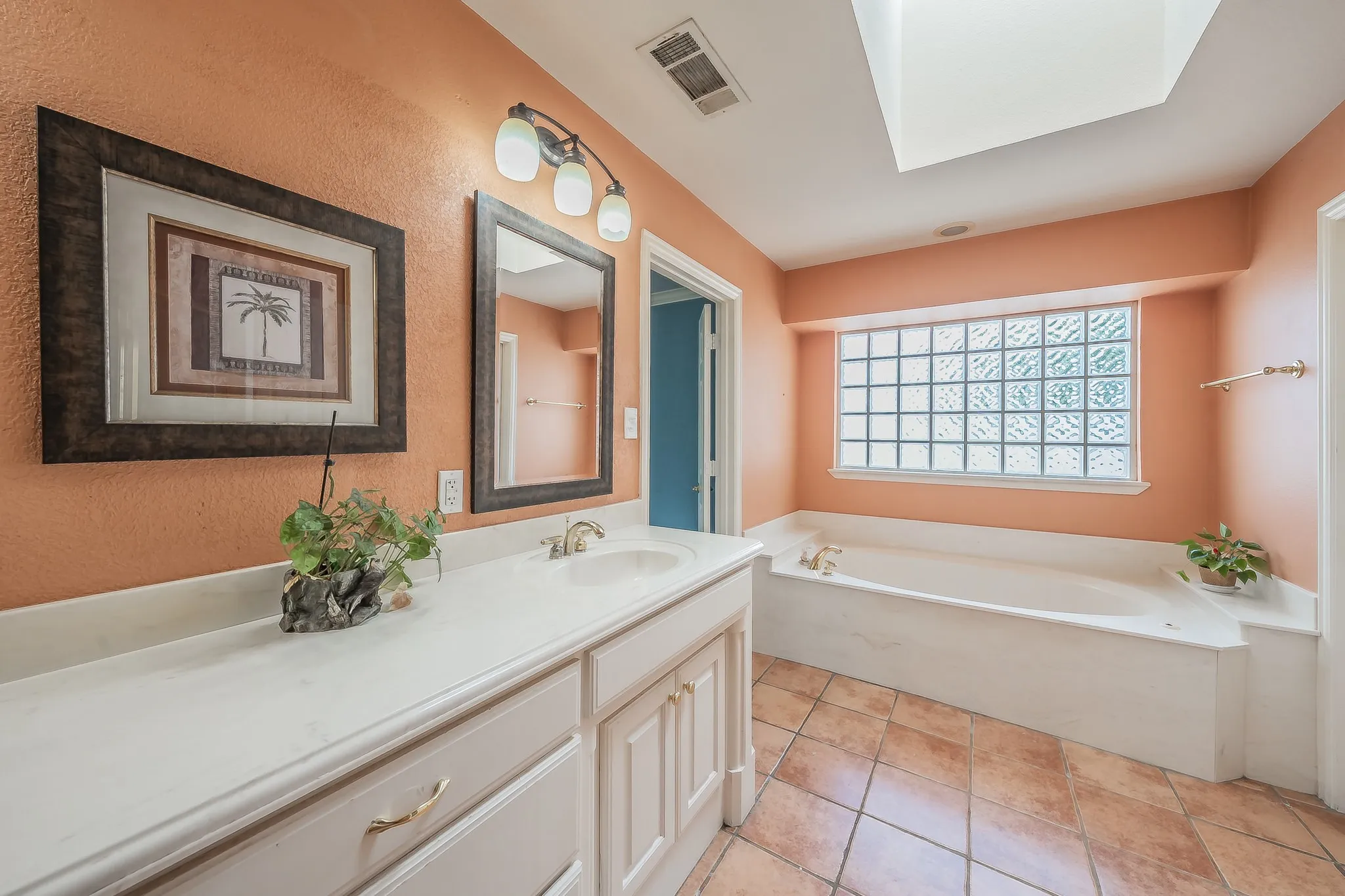 Primary suite bathroom