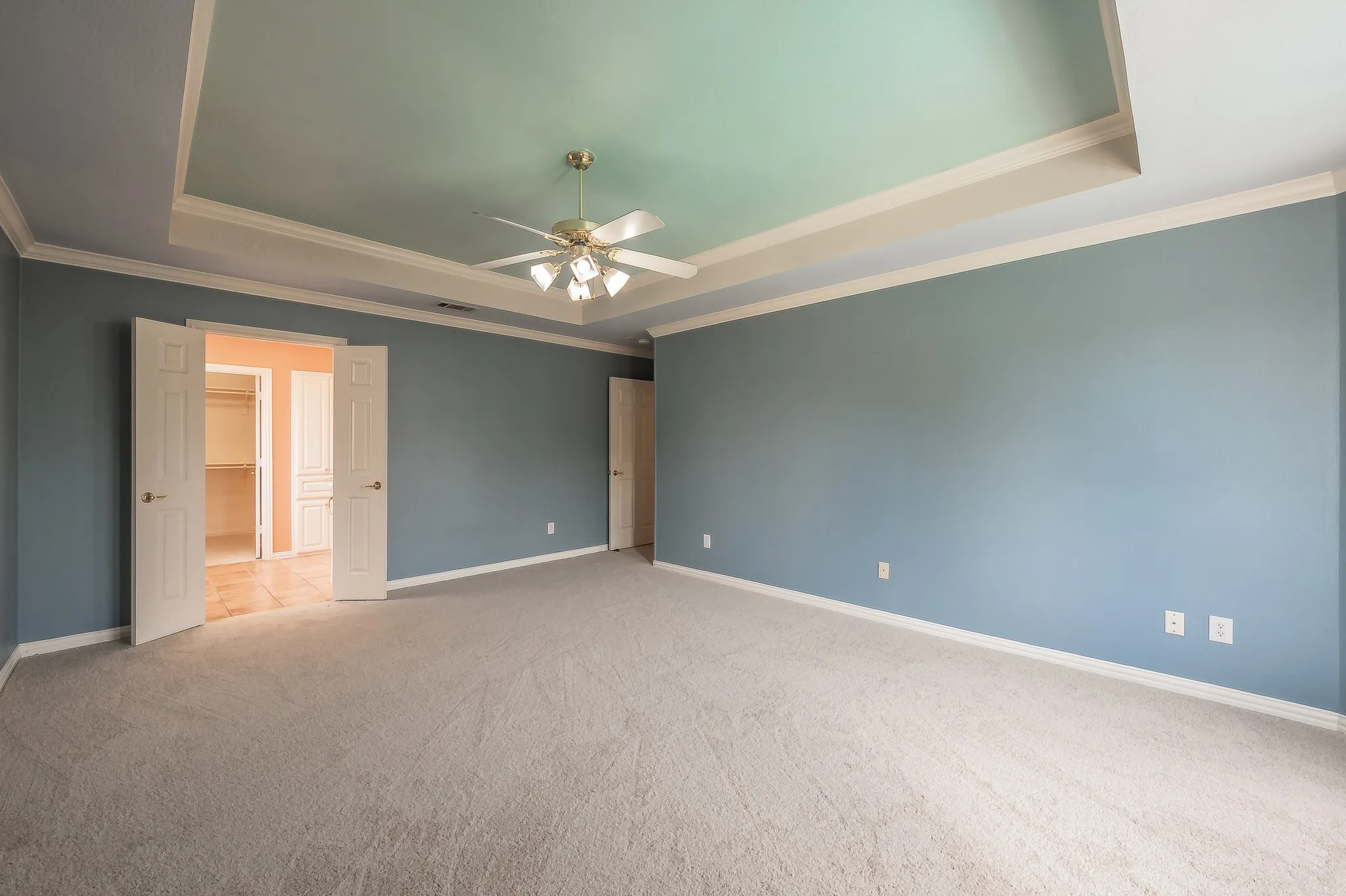 Another view of the primary suite.