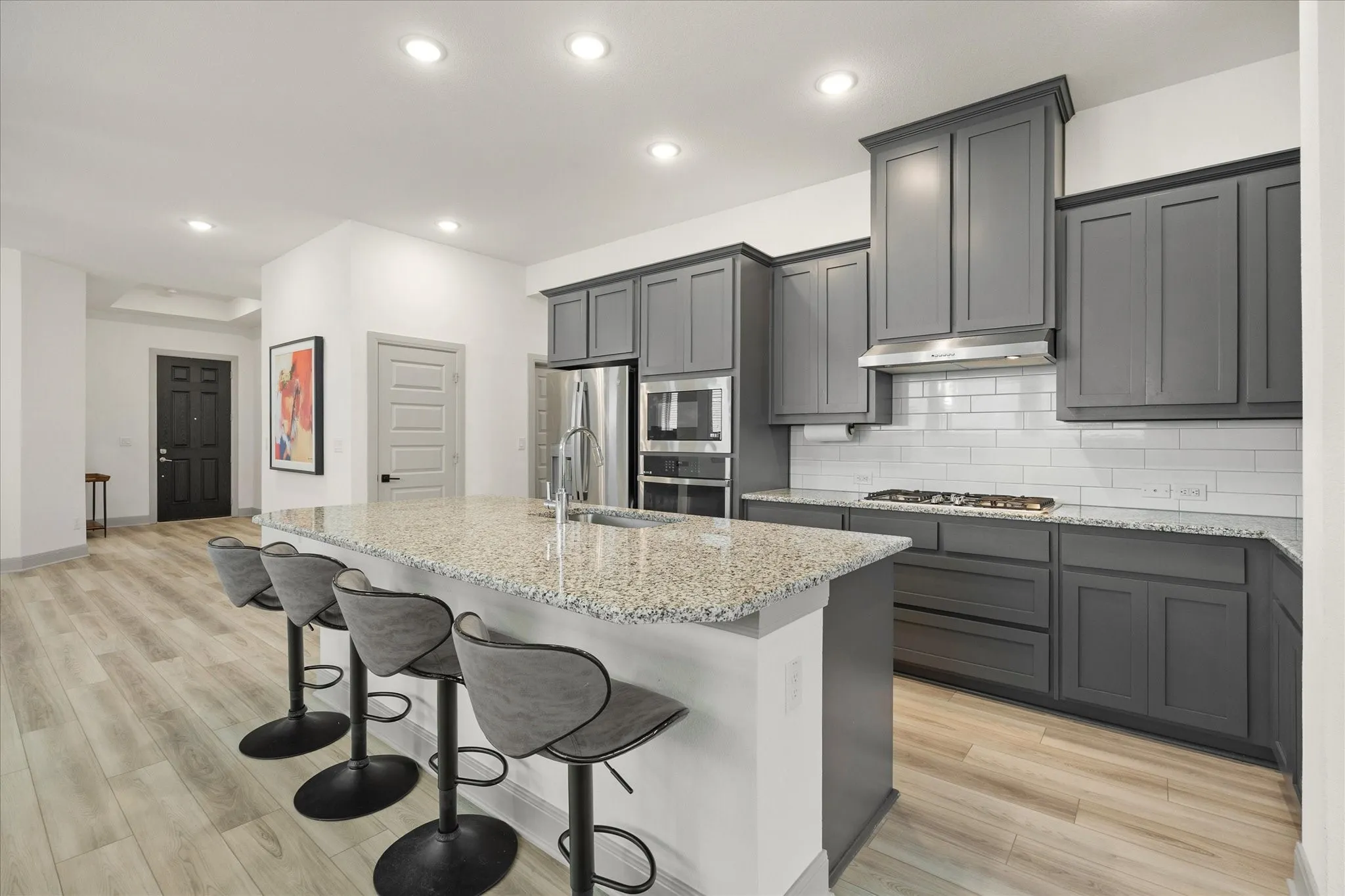 Dream kitchen includes center islan-breakfast bar and upscale built in​​‌​​​​‌​​‌‌​‌‌​​​‌‌​‌​‌​‌​​​‌​​ appliances