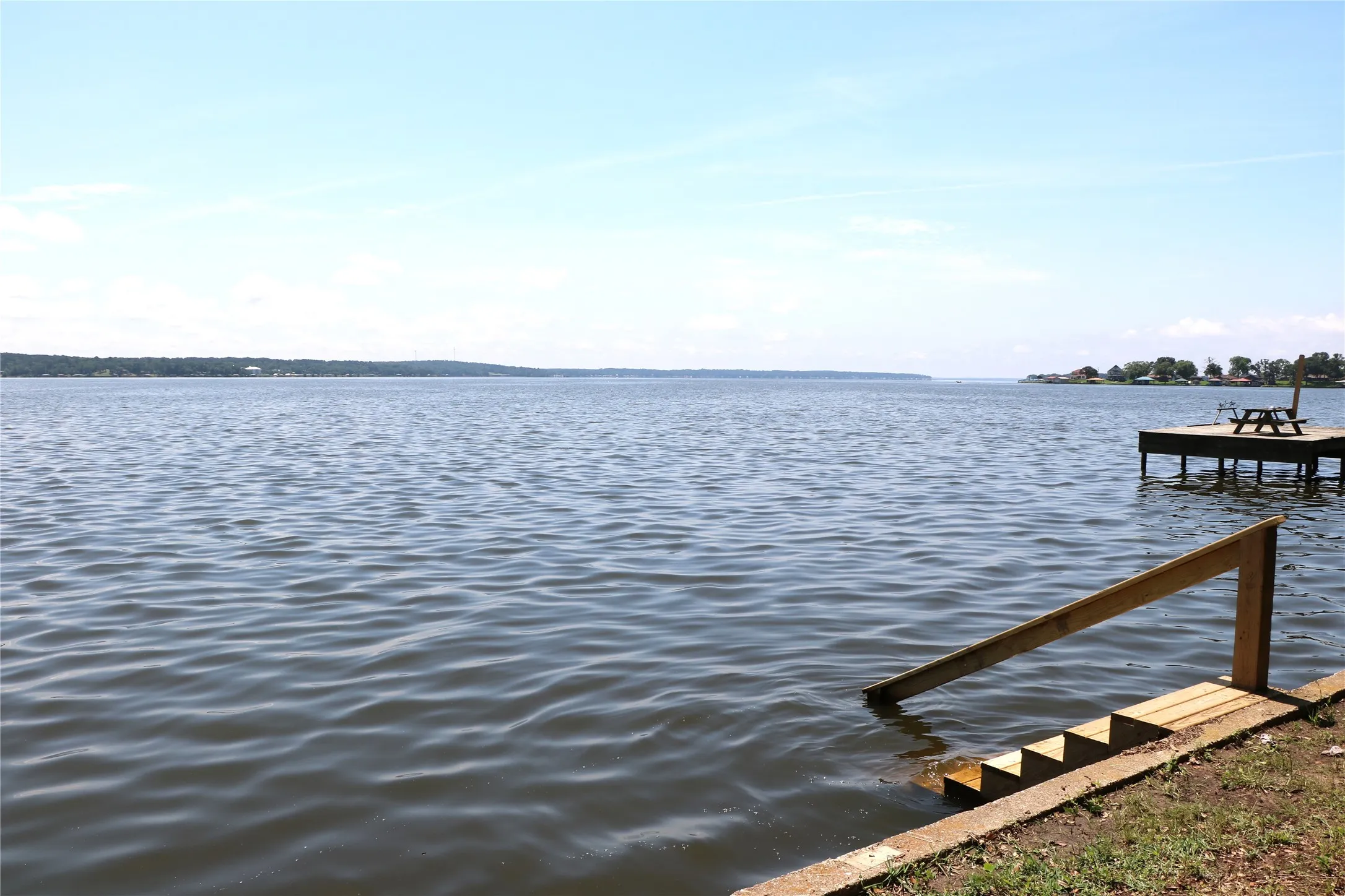 Stairs leading to the water