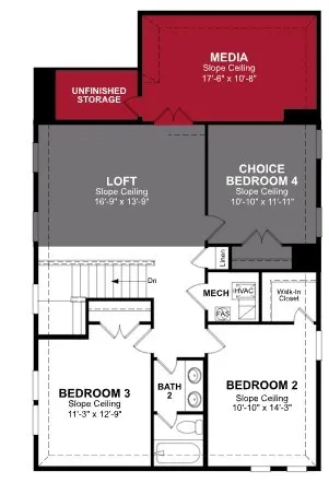 Beazer Homes Wildflower Ranch Brenham Floorplan.