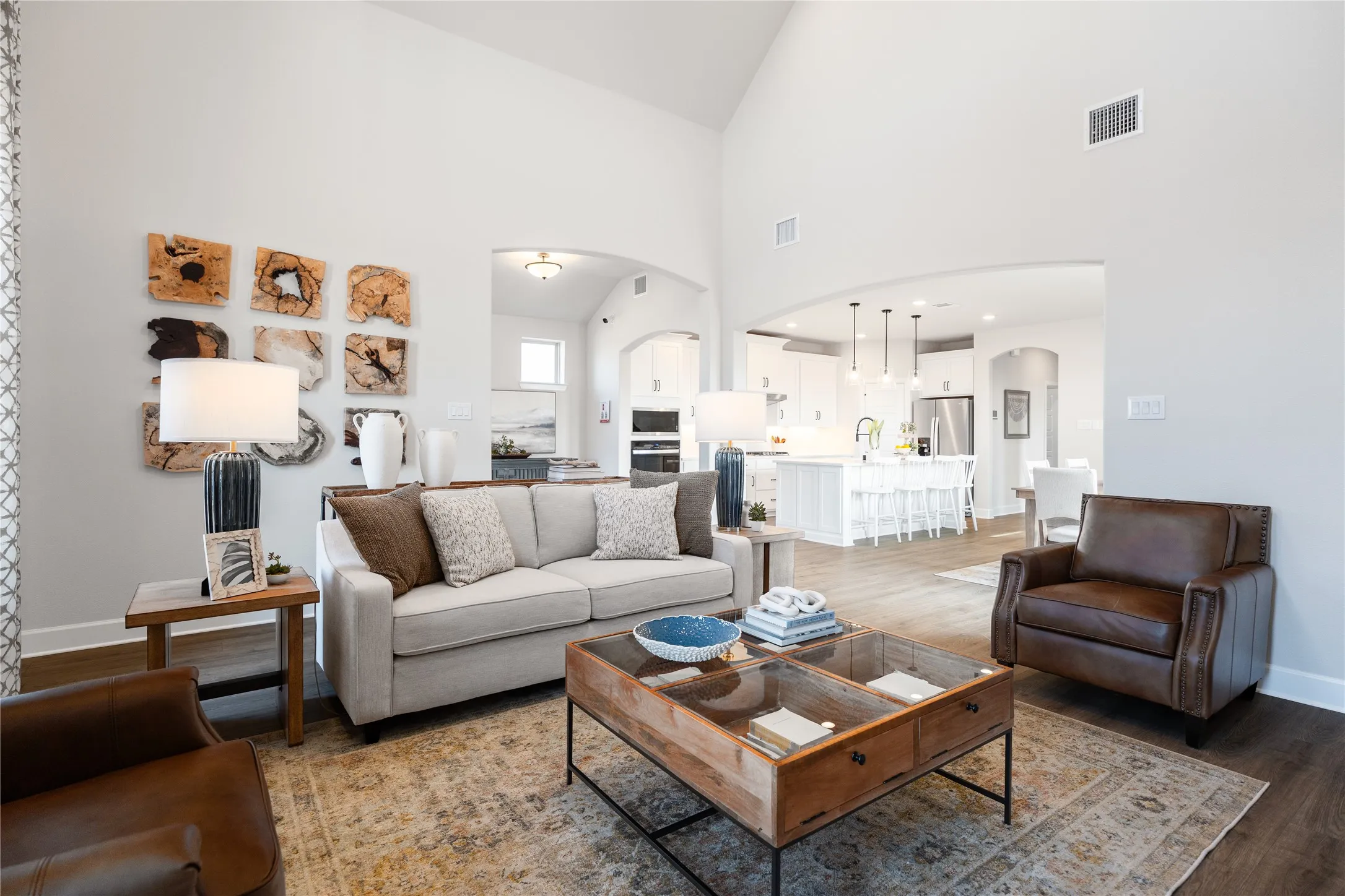Beazer Homes Wildflower Ranch Brenham Floorplan. This is not a photo of the actual home, but is a photo of the Brenham floorplan.