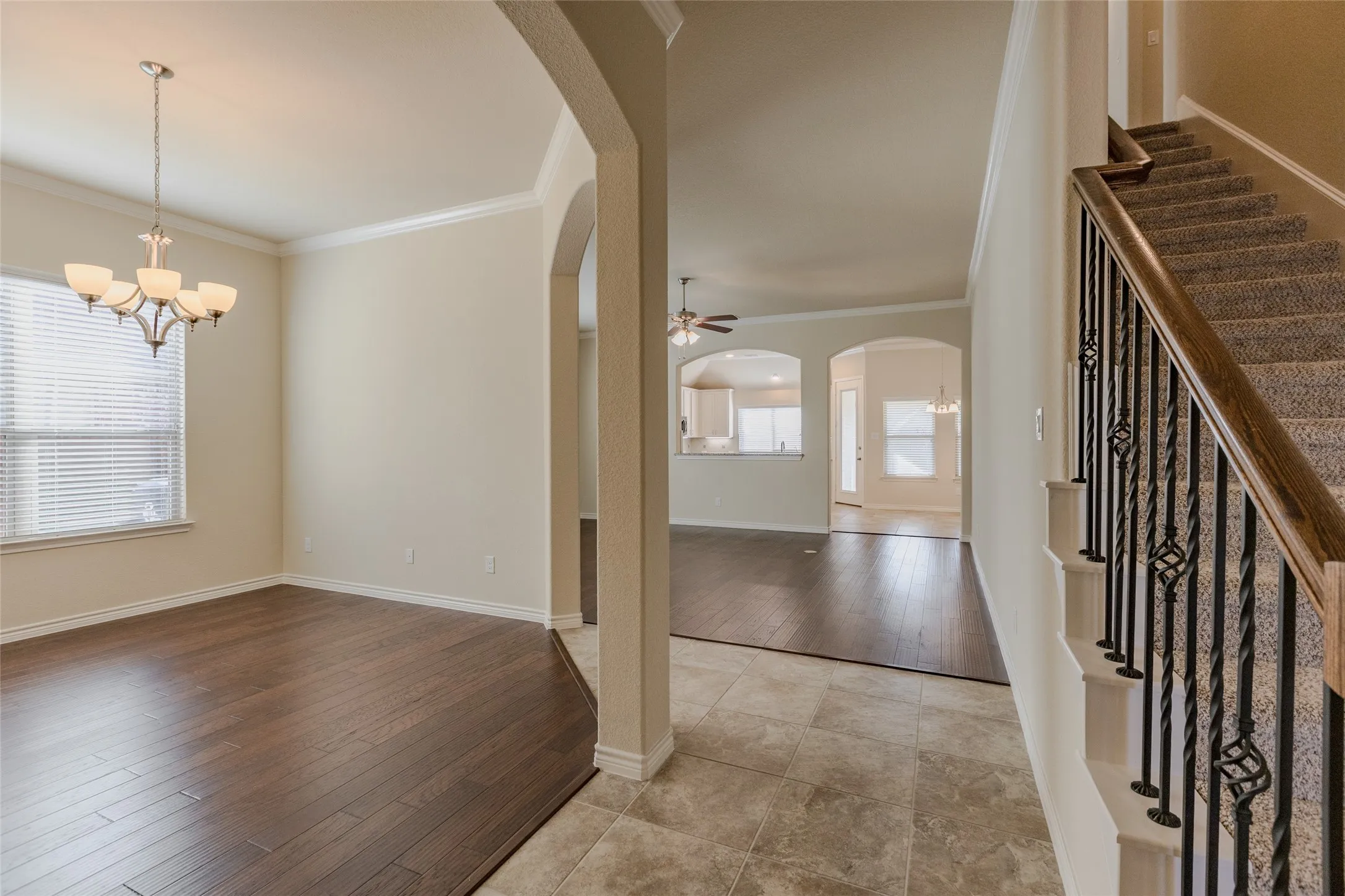 Grand entrance from front door.