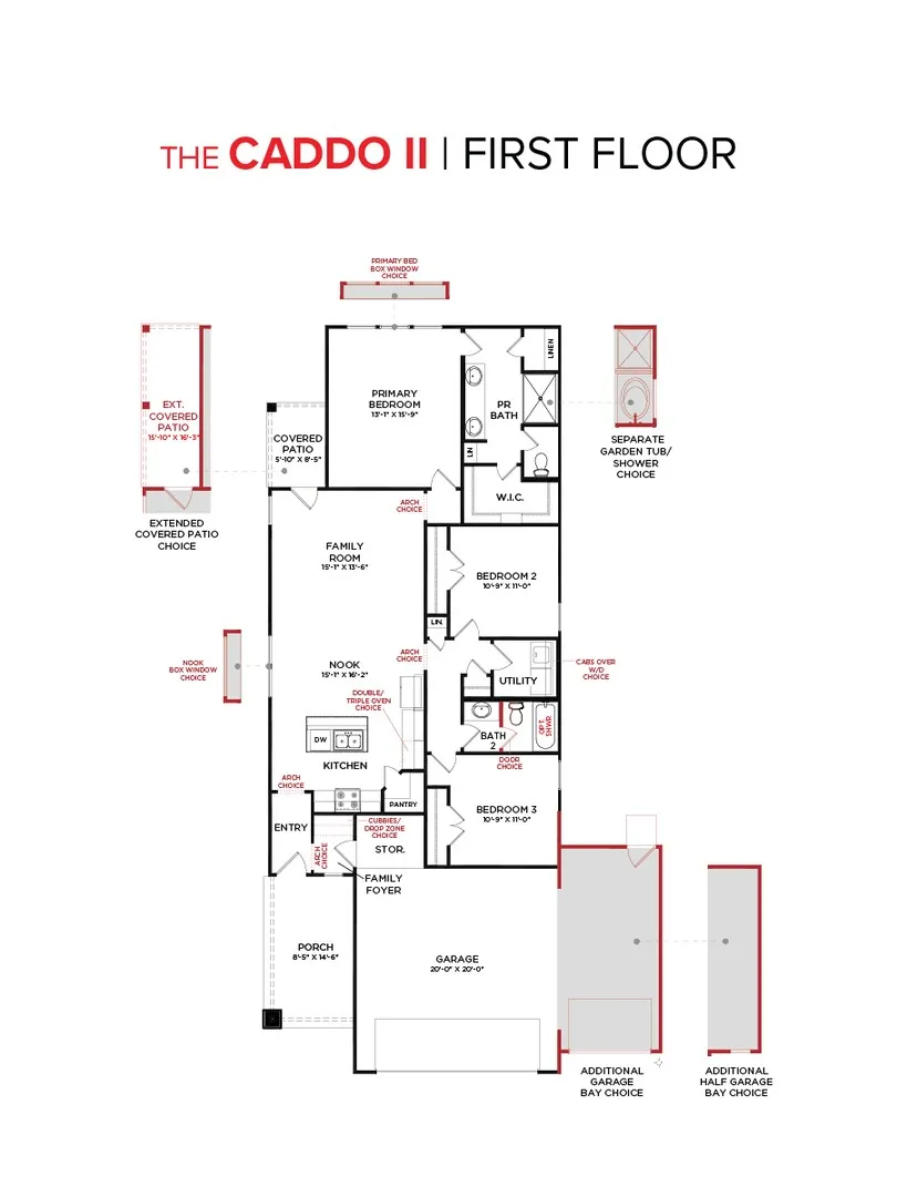 The Caddo II First Floor
