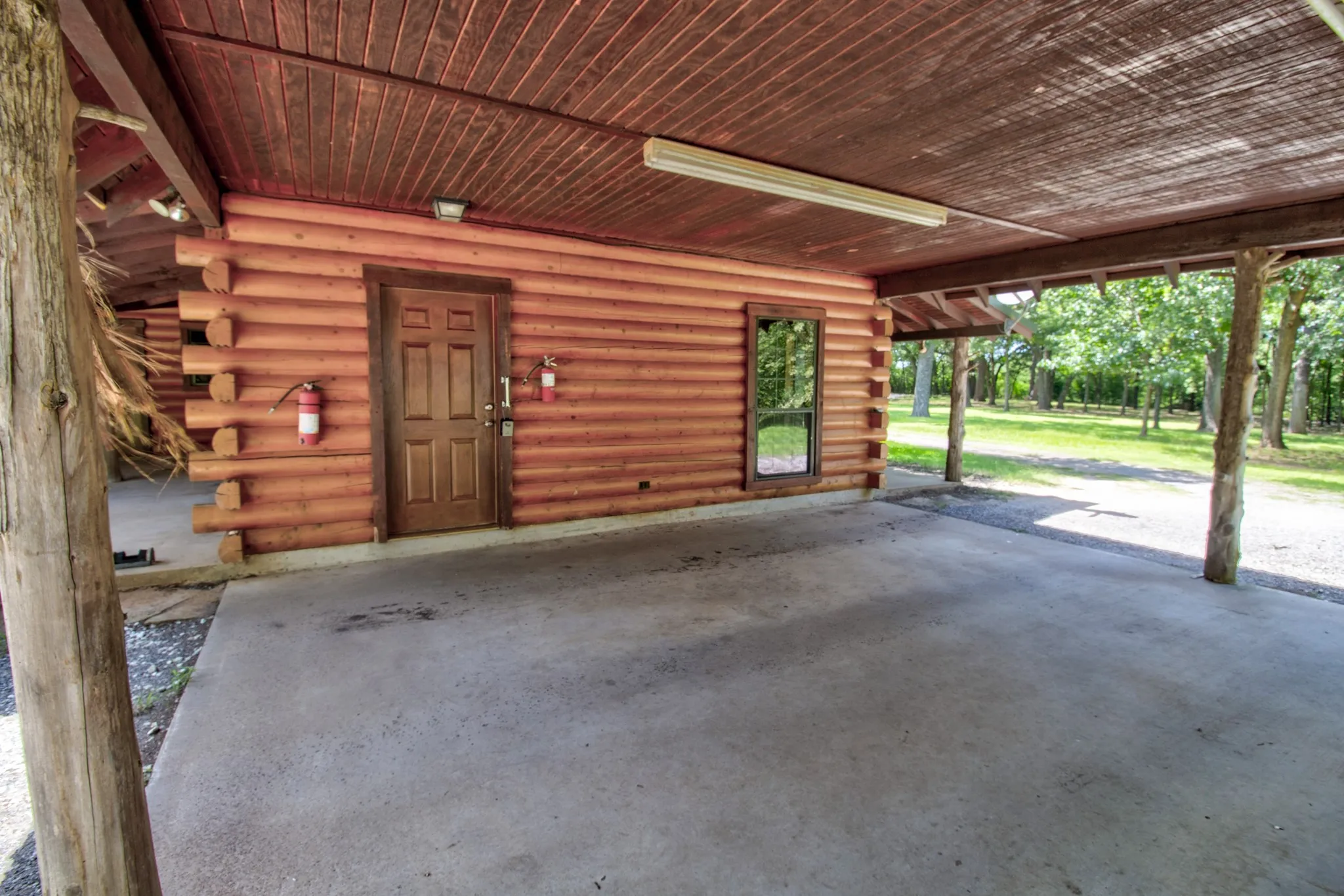 Entry from the carport.
