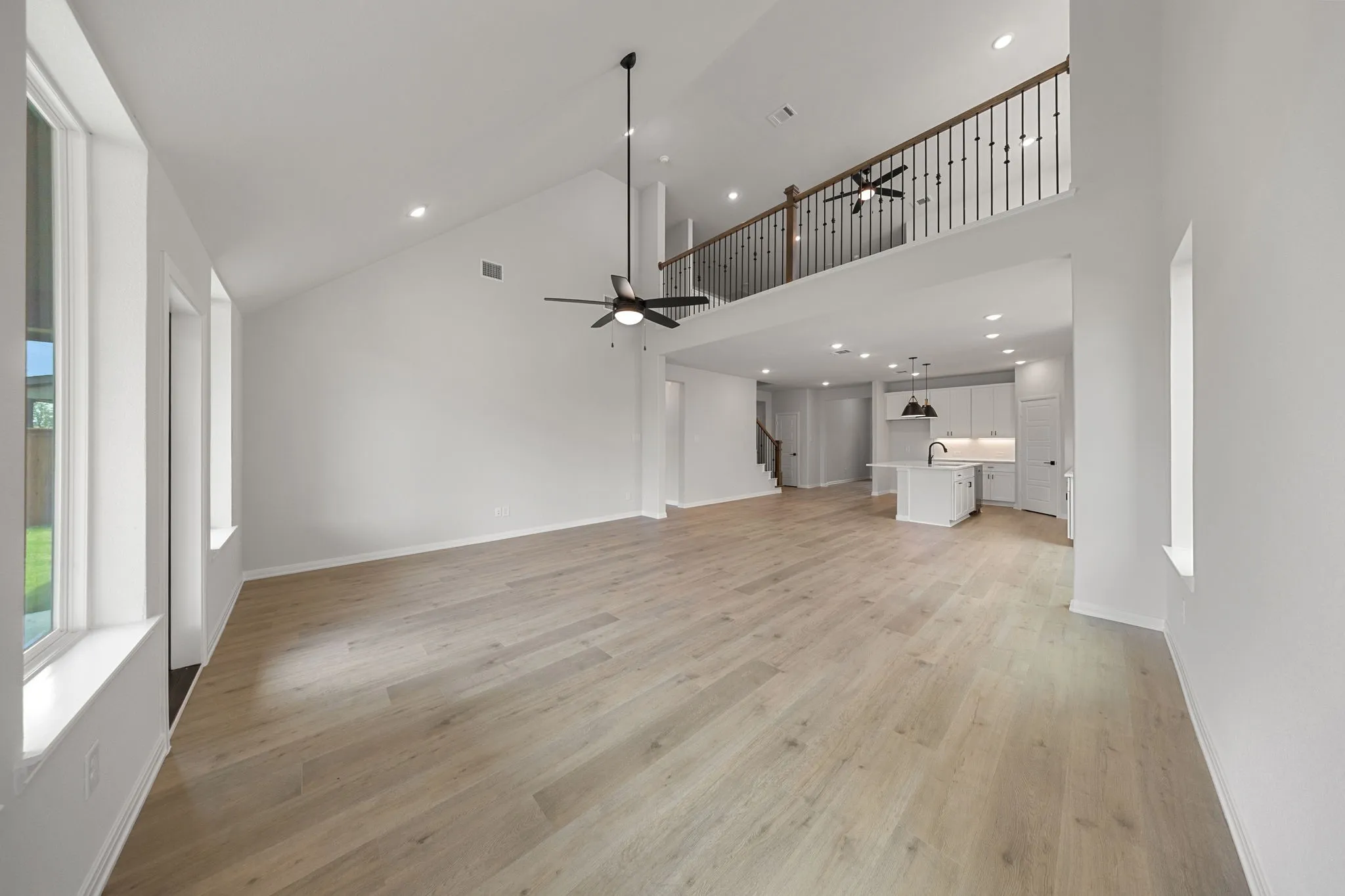 You'll find beautiful details that create a multi level living-entertaining space in this fantastic home!