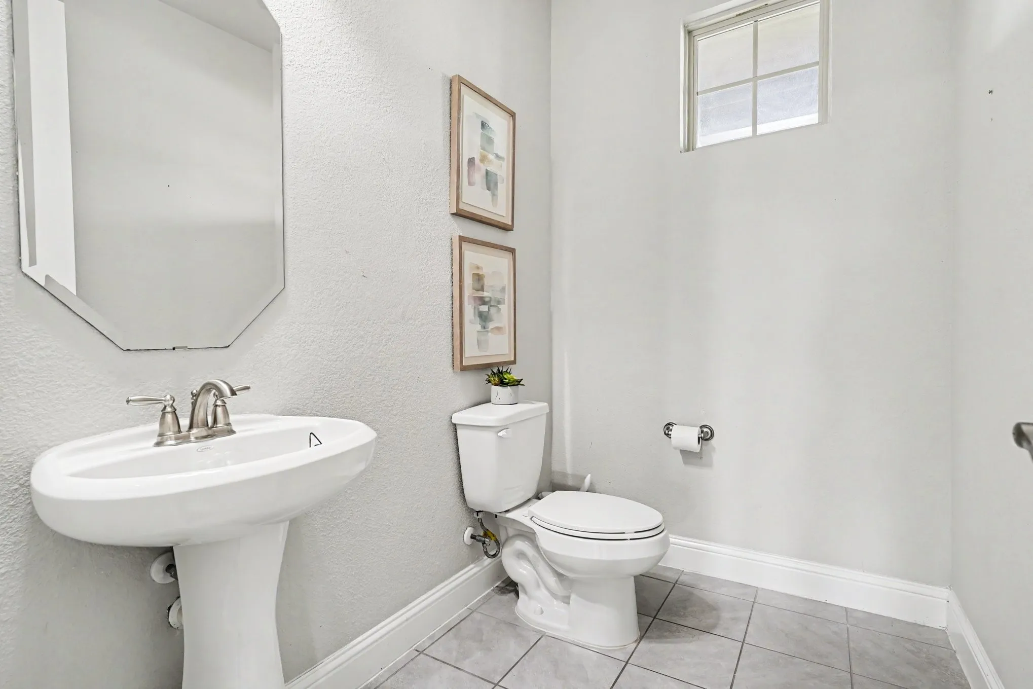 Guest Half Bathroom on 1st Floor, Just off of the Office