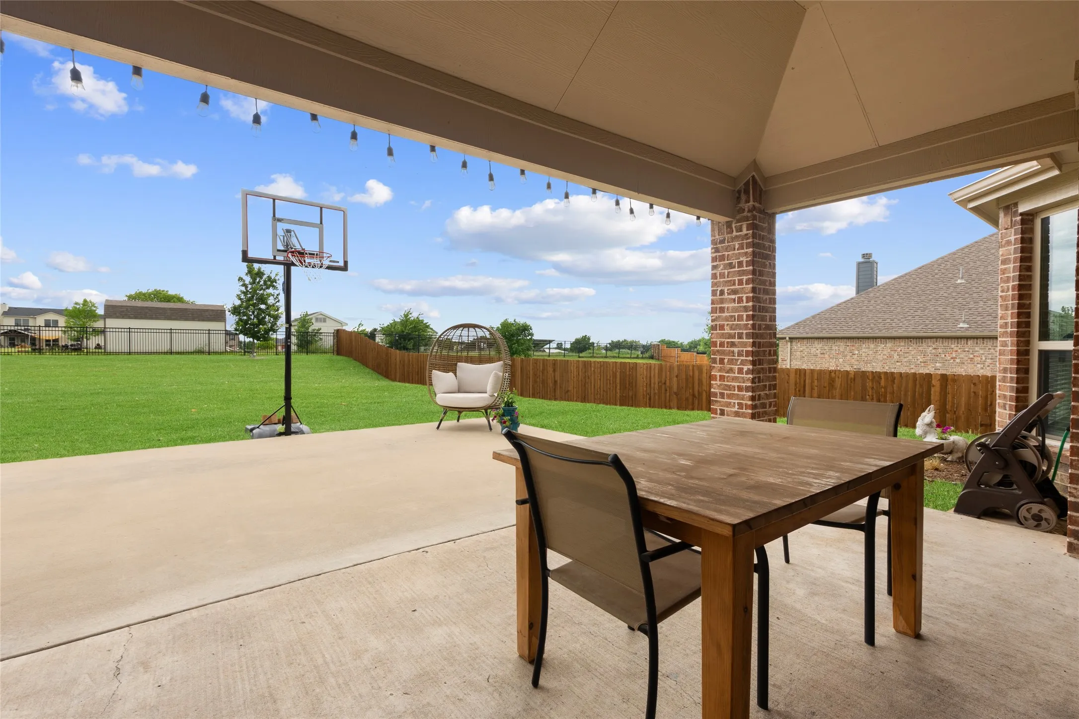 Patio terrace