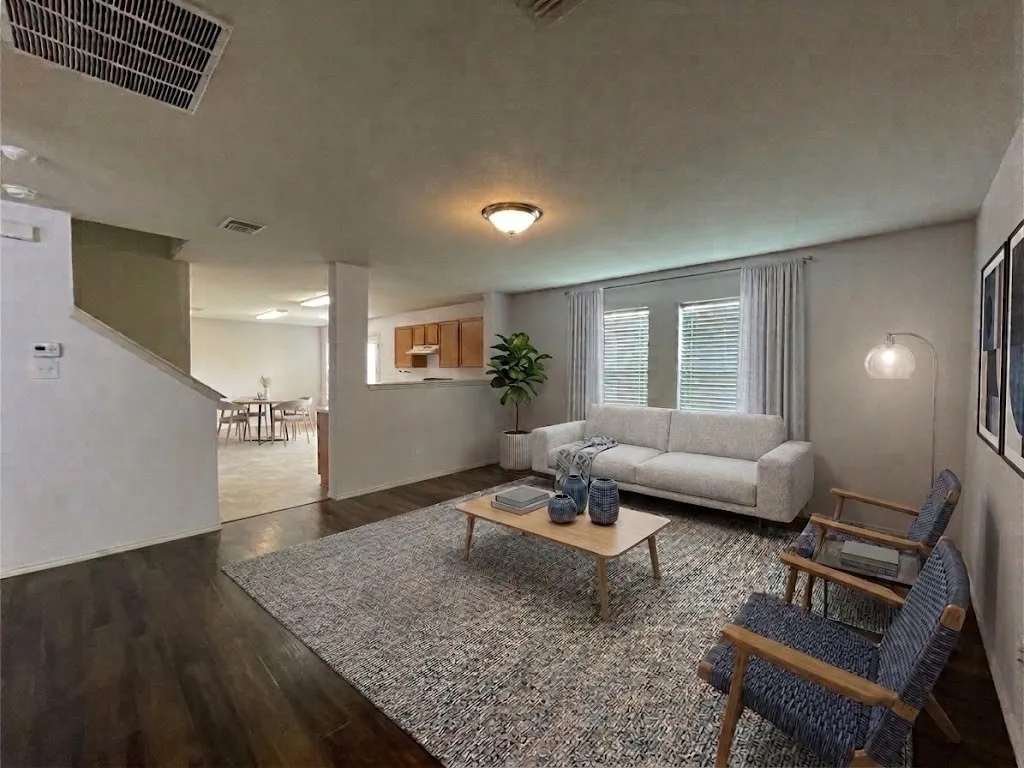 Virtually Staged Living Area
