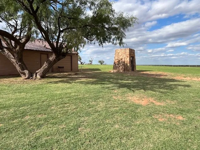 old rock windmill tower