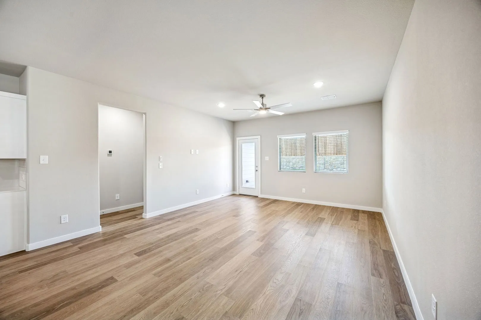 Living and Dining Room in the Willow home plan by Trophy Signature Homes – REPRESENTATIVE PHOTO