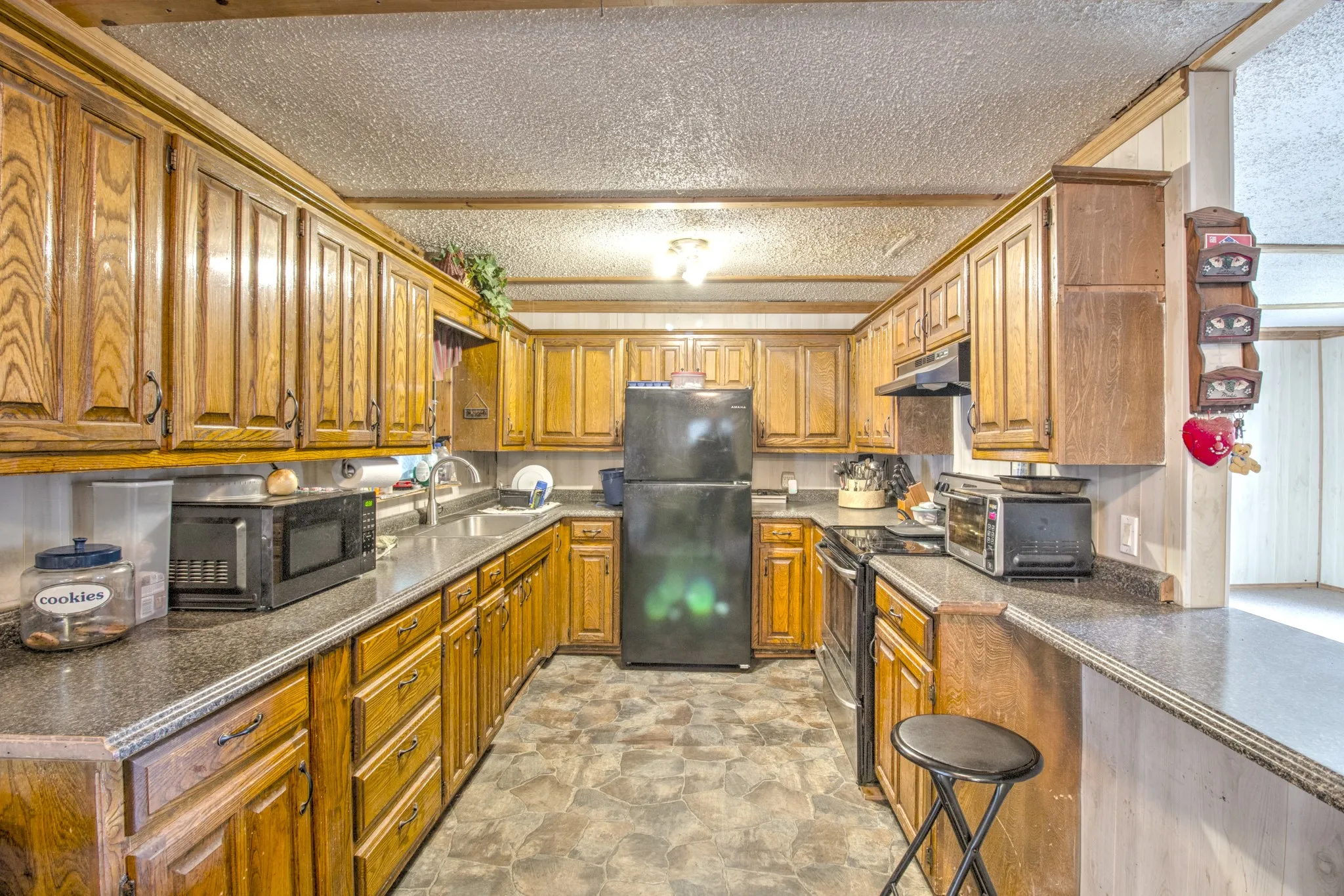 Galley Kitchen.