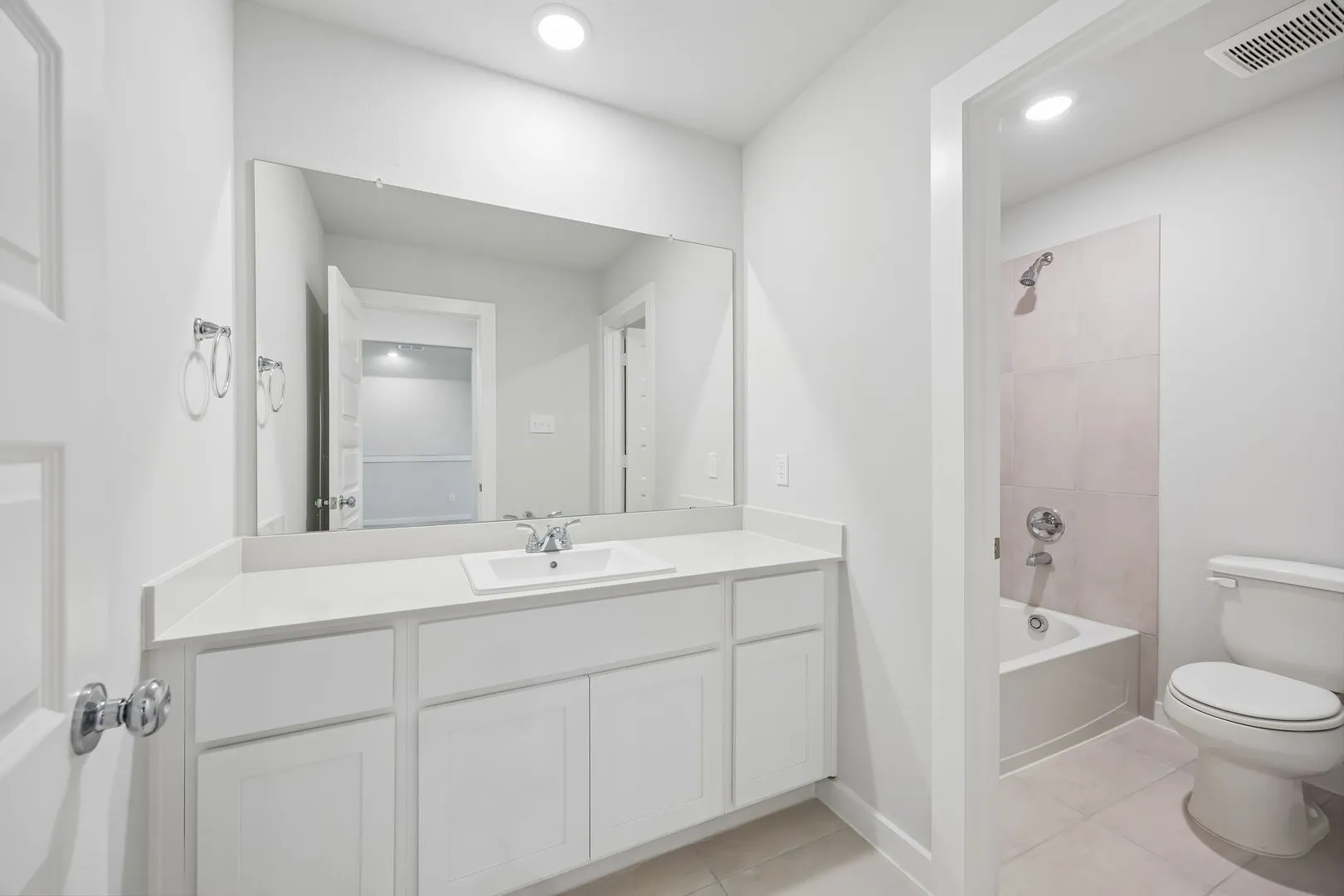 Bathroom in the Mesquite home plan by Trophy Signature Homes – REPRESENTATIVE PHOTO