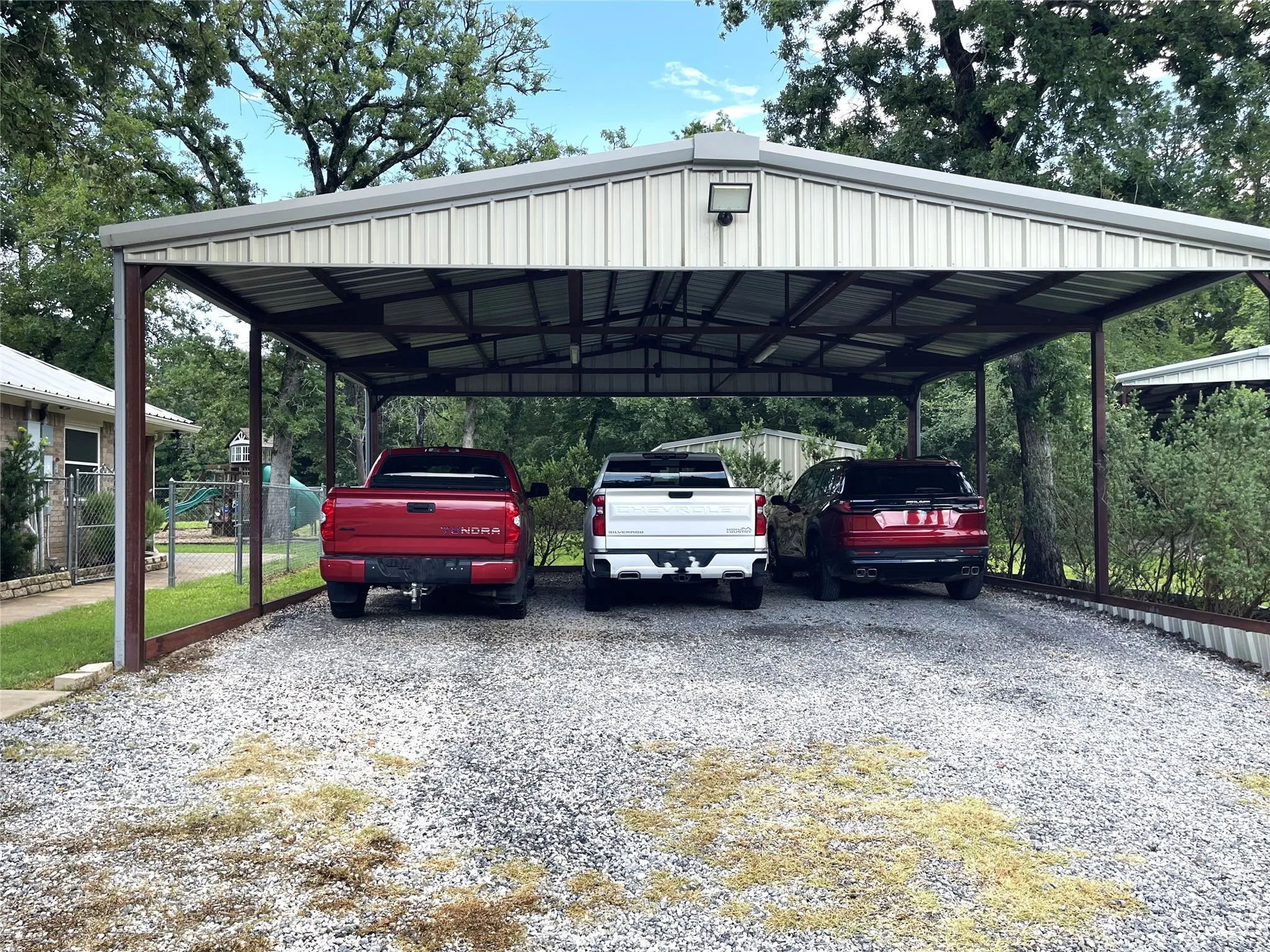 3 Car Carport