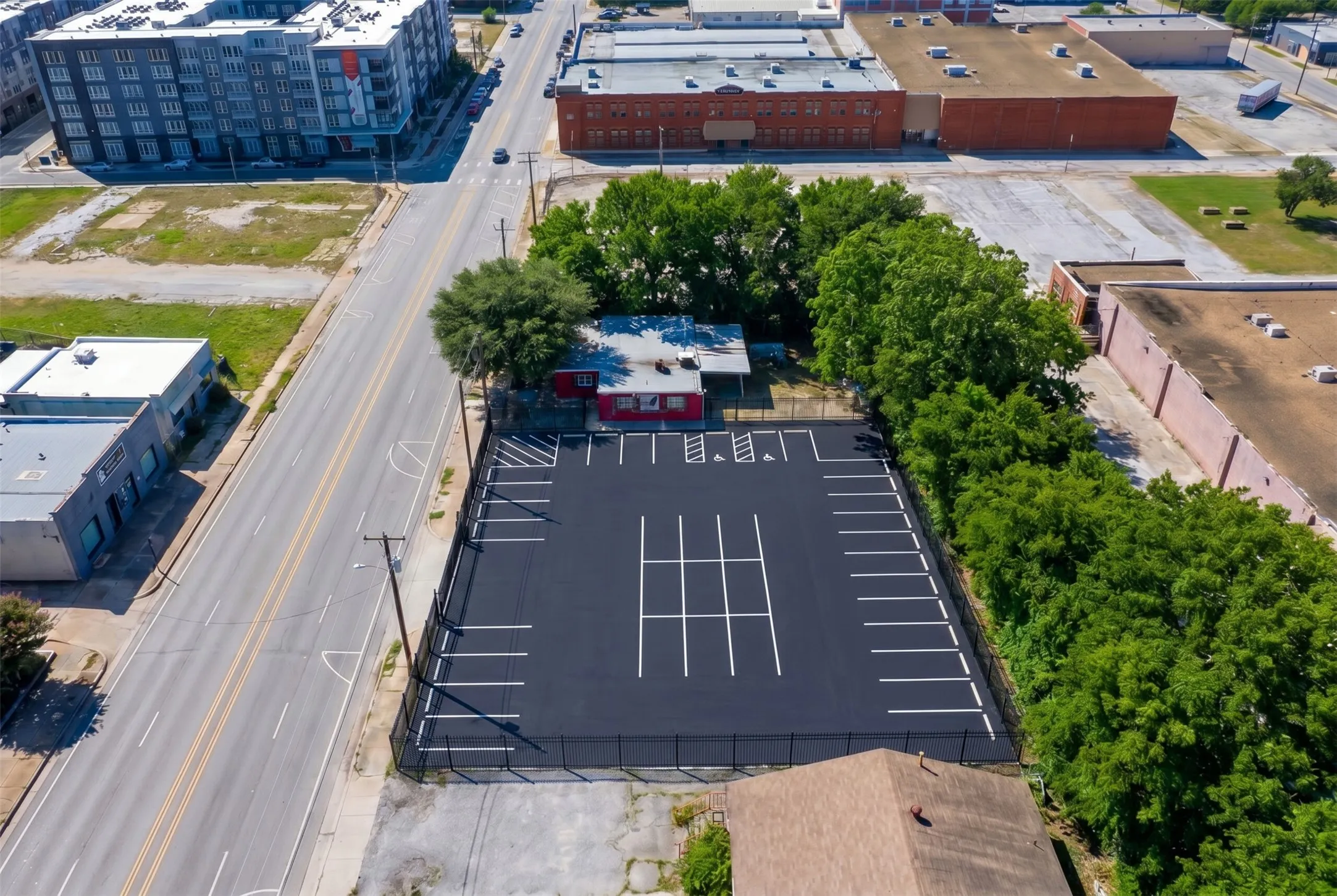 Exterior Staged to give an idea unless you knock all down