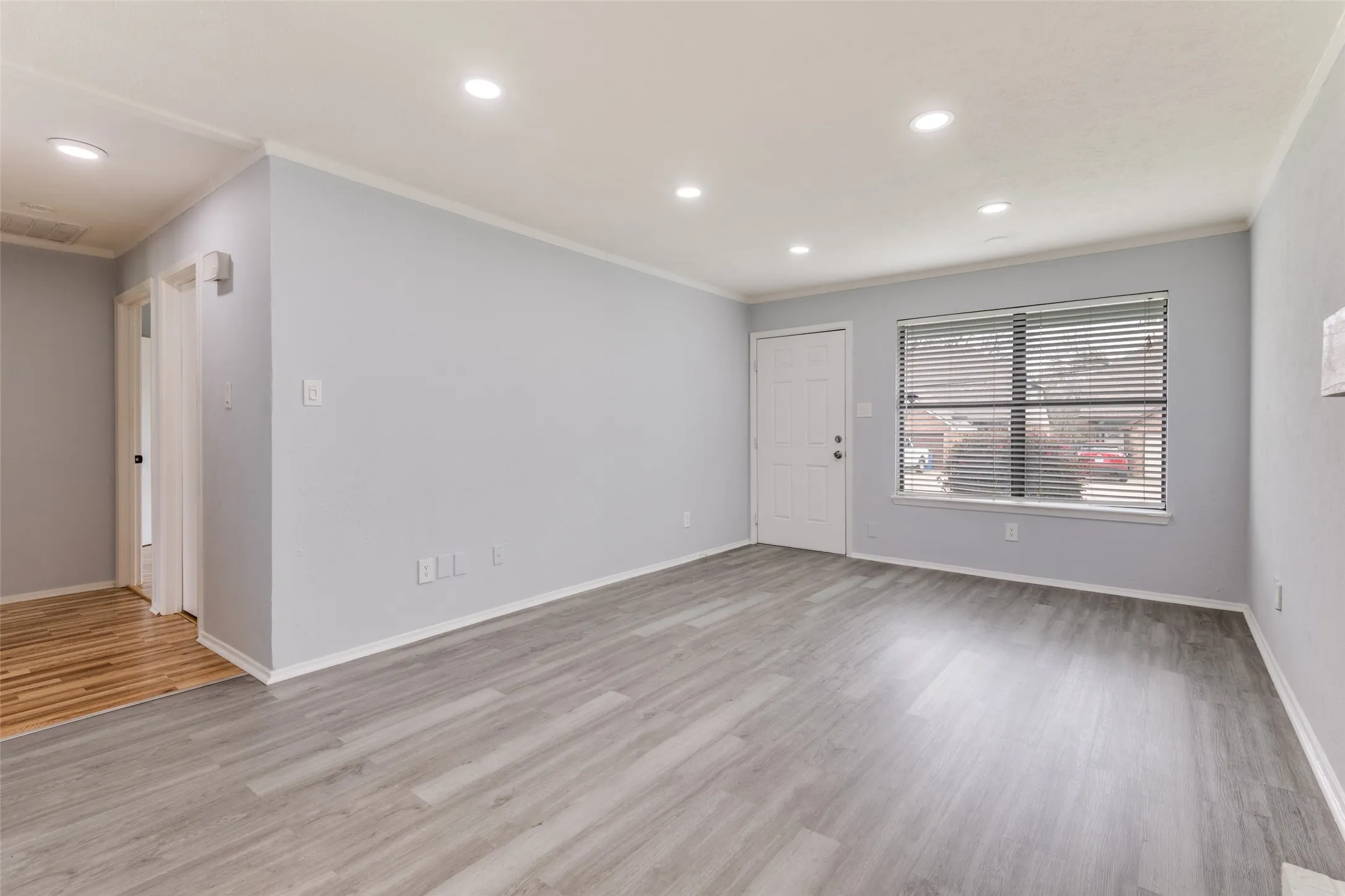 With view to hallway