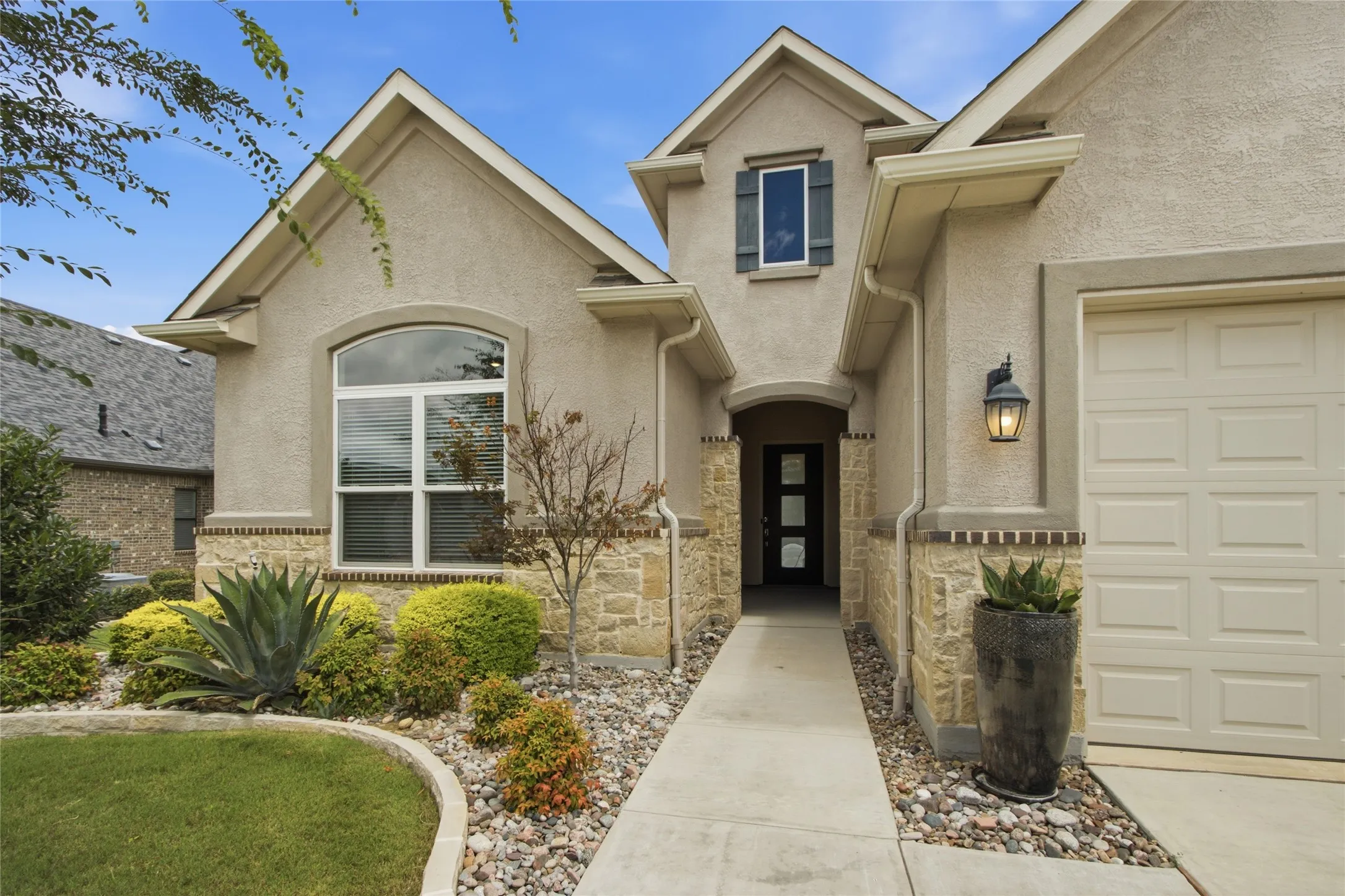 Exterior entry