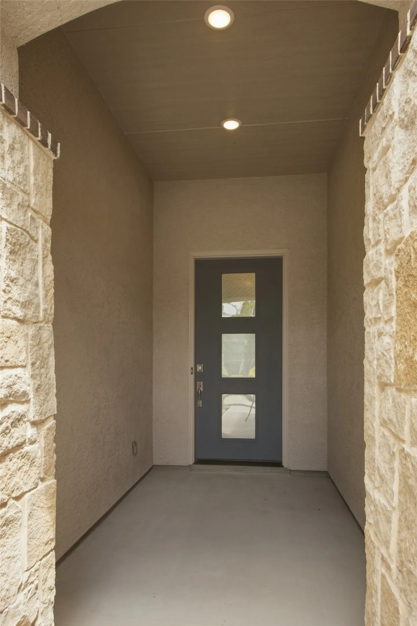 Exterior entry