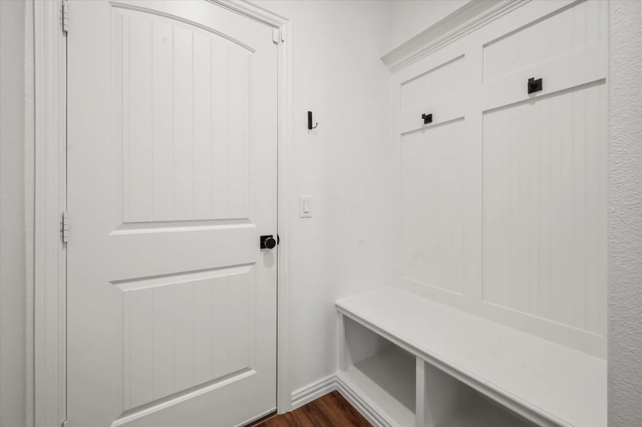 Mud room with built ins
