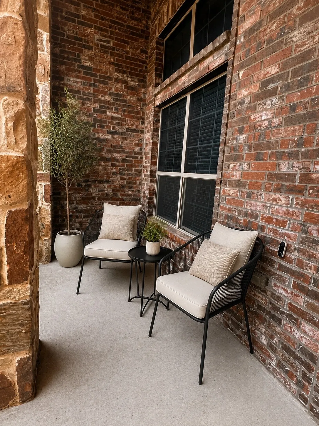 Front porch sitting