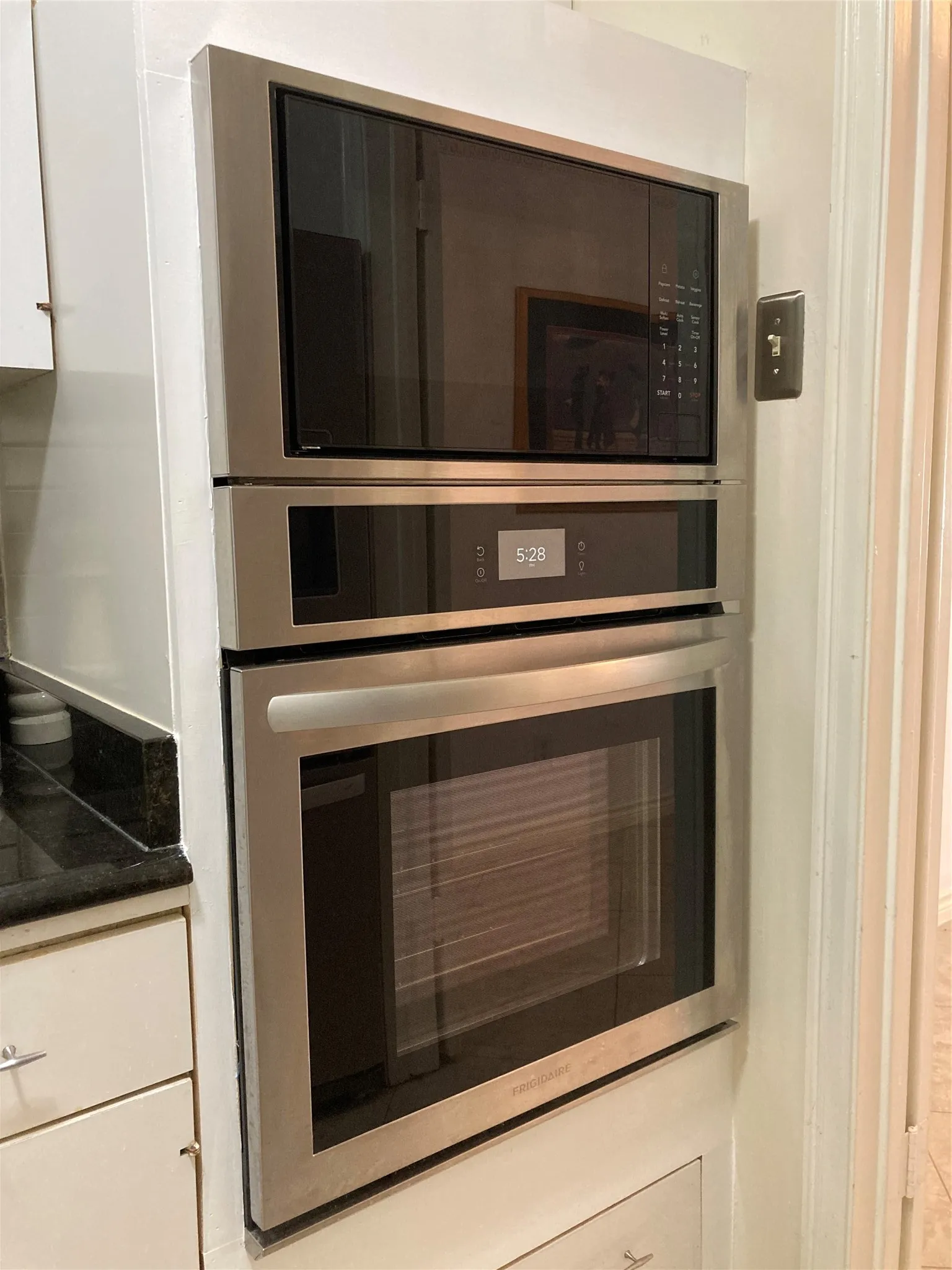 New SS appliances in kitchen