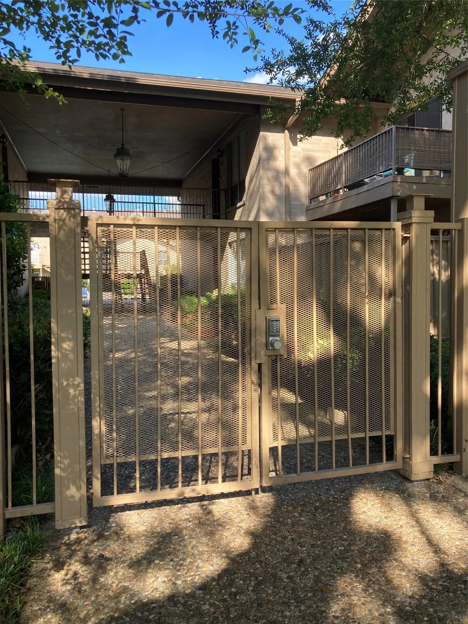 Gated secure entry