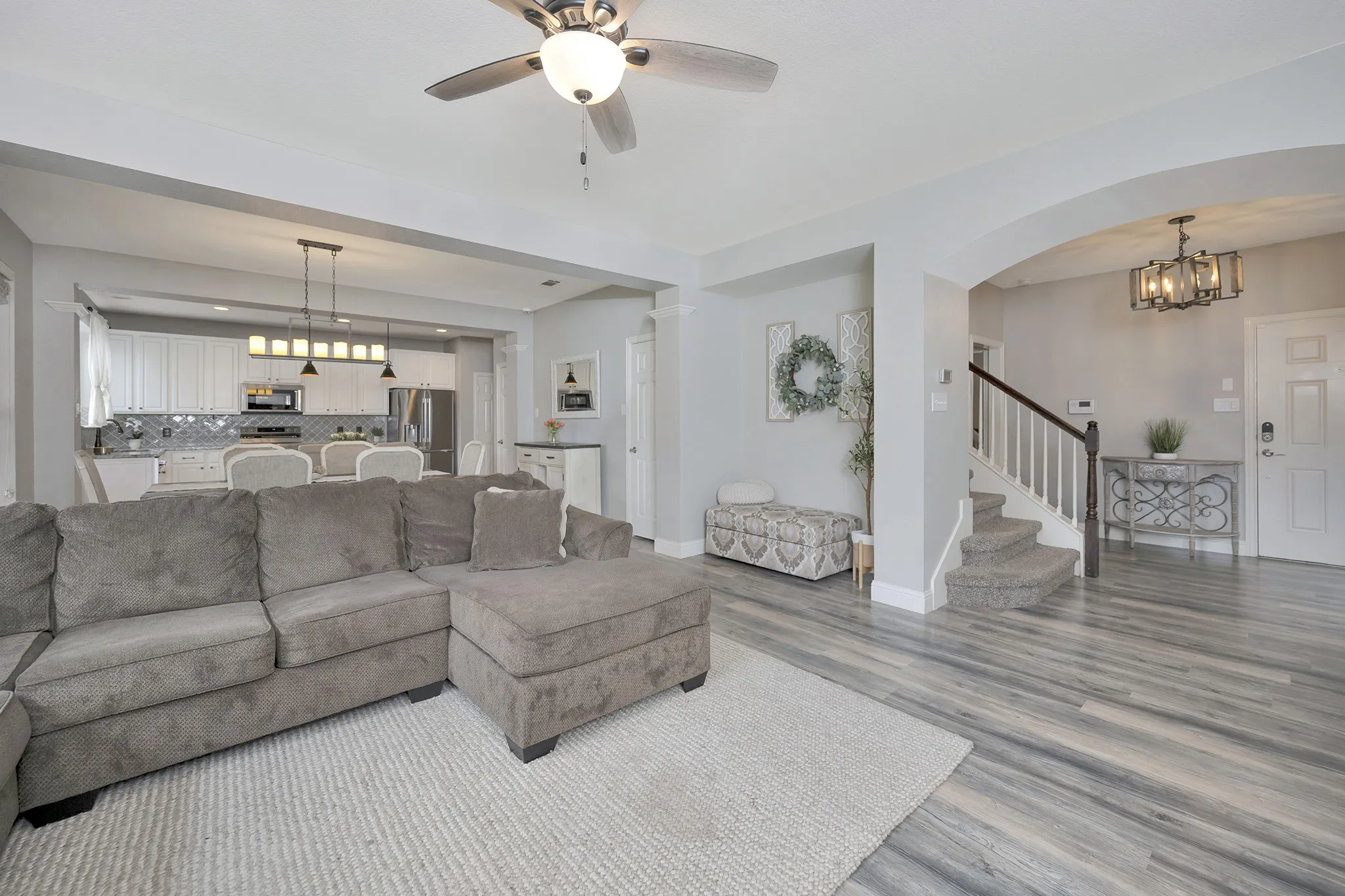 Downstairs
