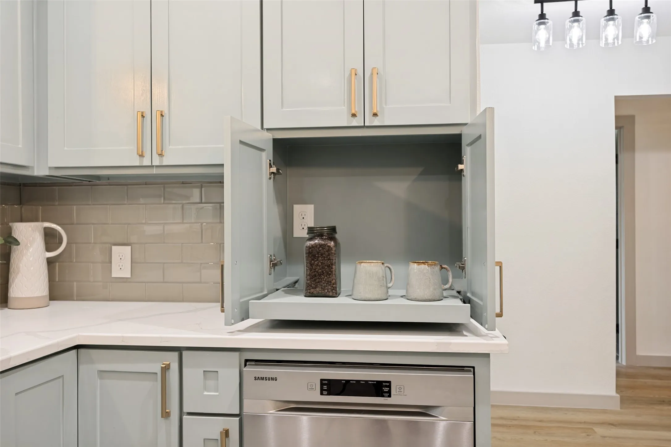 Aplliance Cabinet with outlet