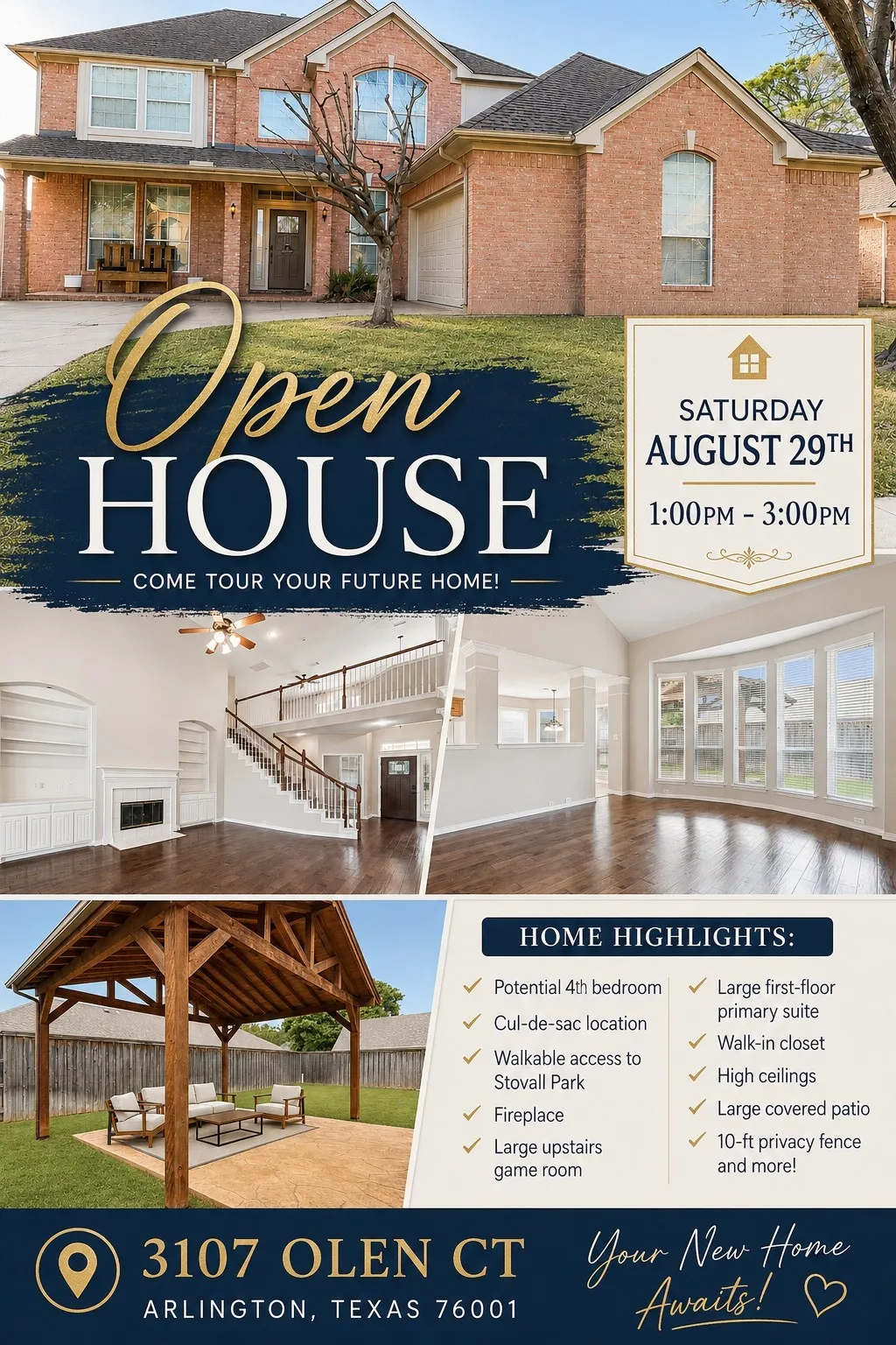 OPEN HOUSE !COME OUT AND VIEW THIS BEAUTY