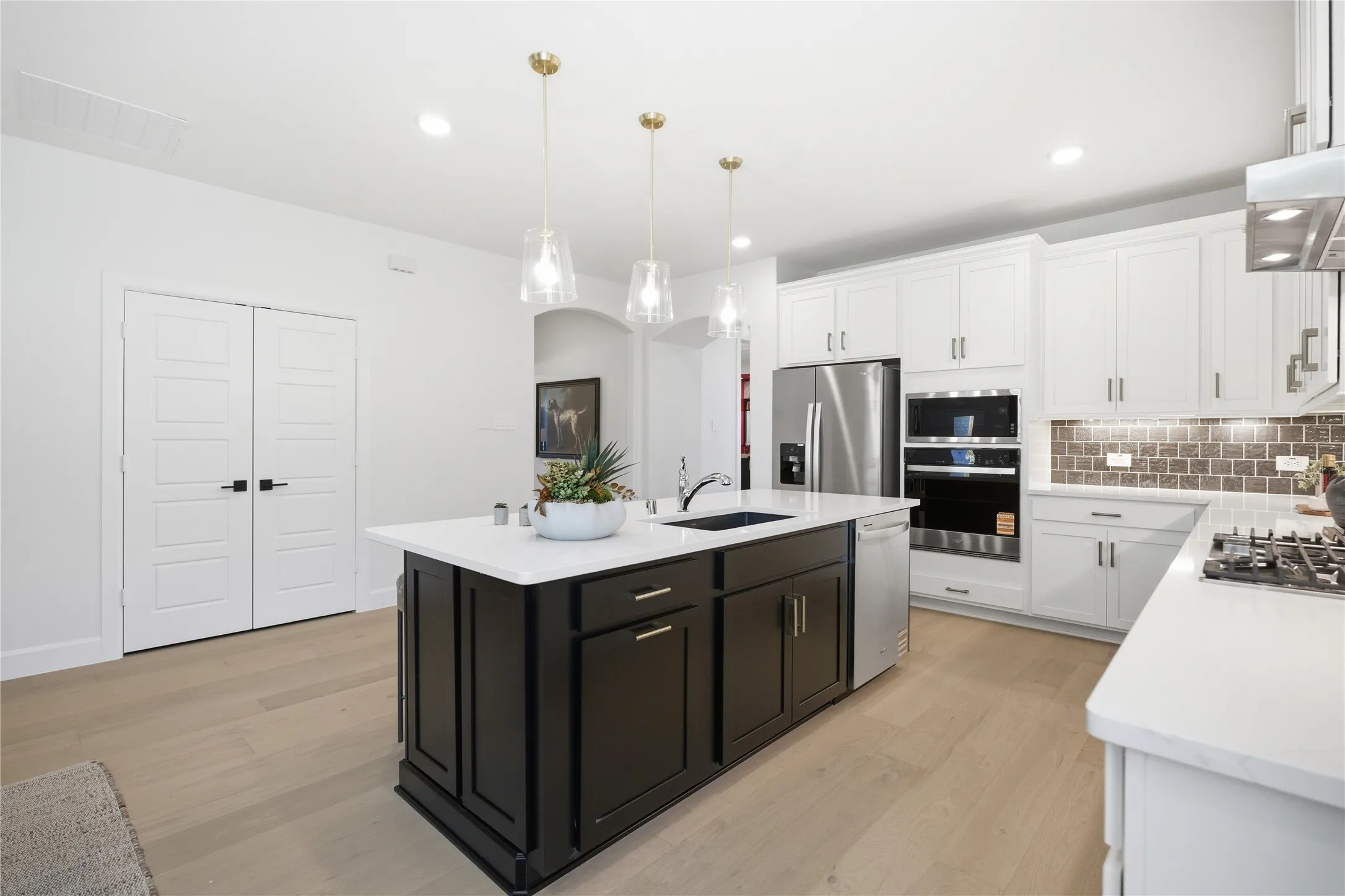 Beazer Homes Woodcreek Laredo Floorplan. This is not a photo of the actual home, but is a photo of the Laredo floorplan.