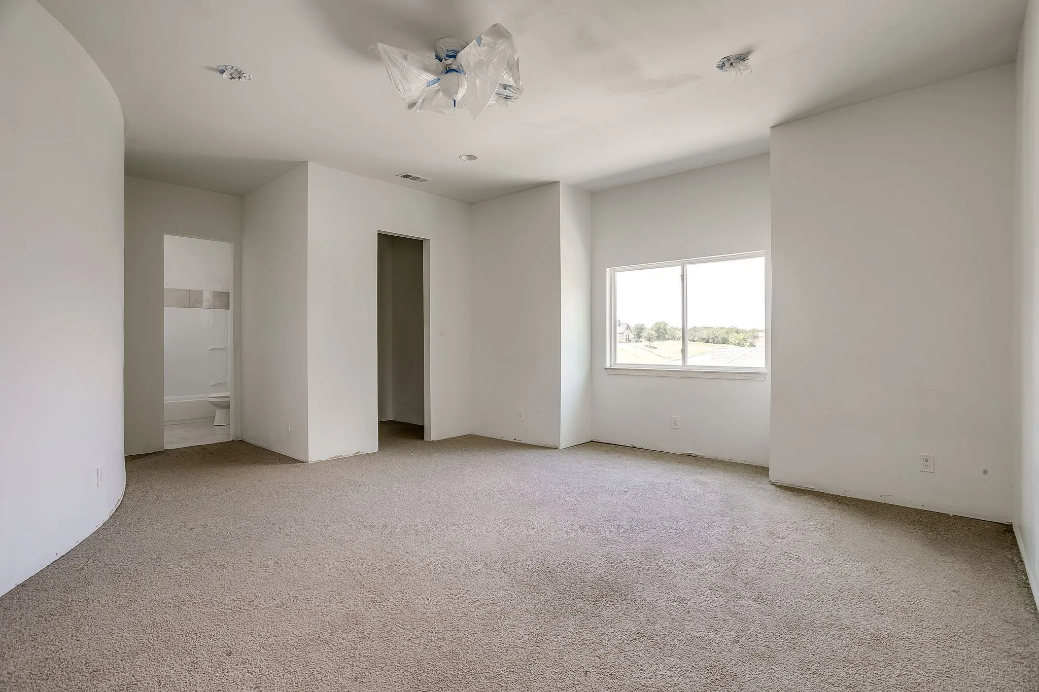 Upstairs secondary bedroom.  Ensuite.