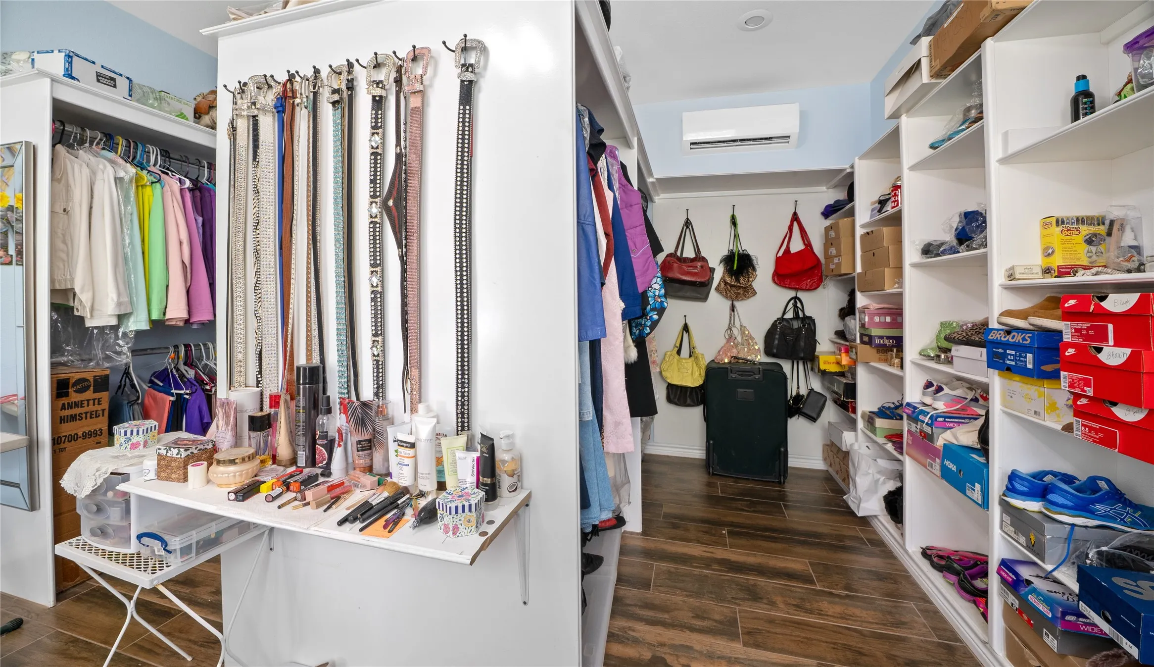 Closet almost the size of the primary bedroom.