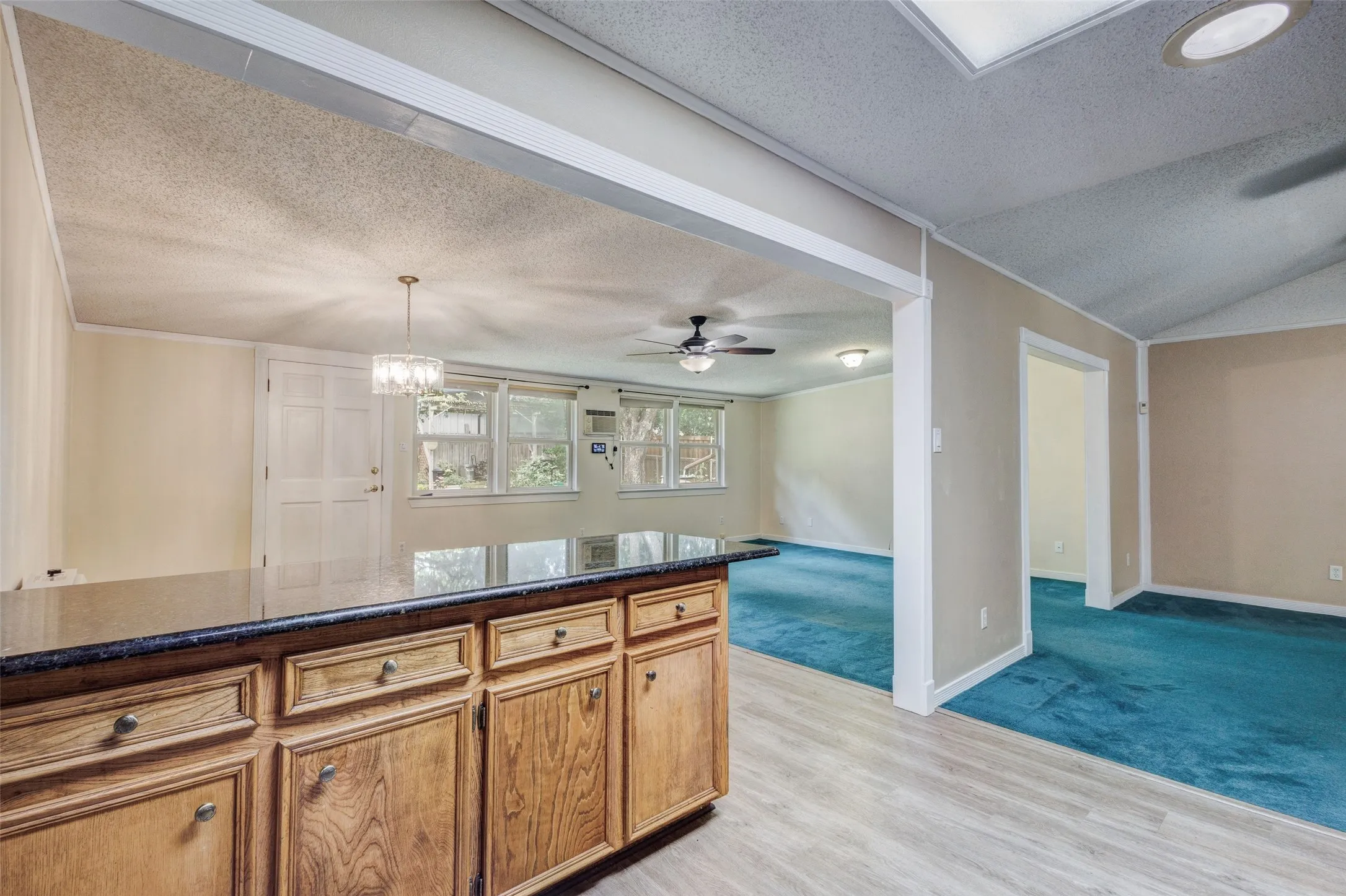 Kitchen open to Dining/Family Room