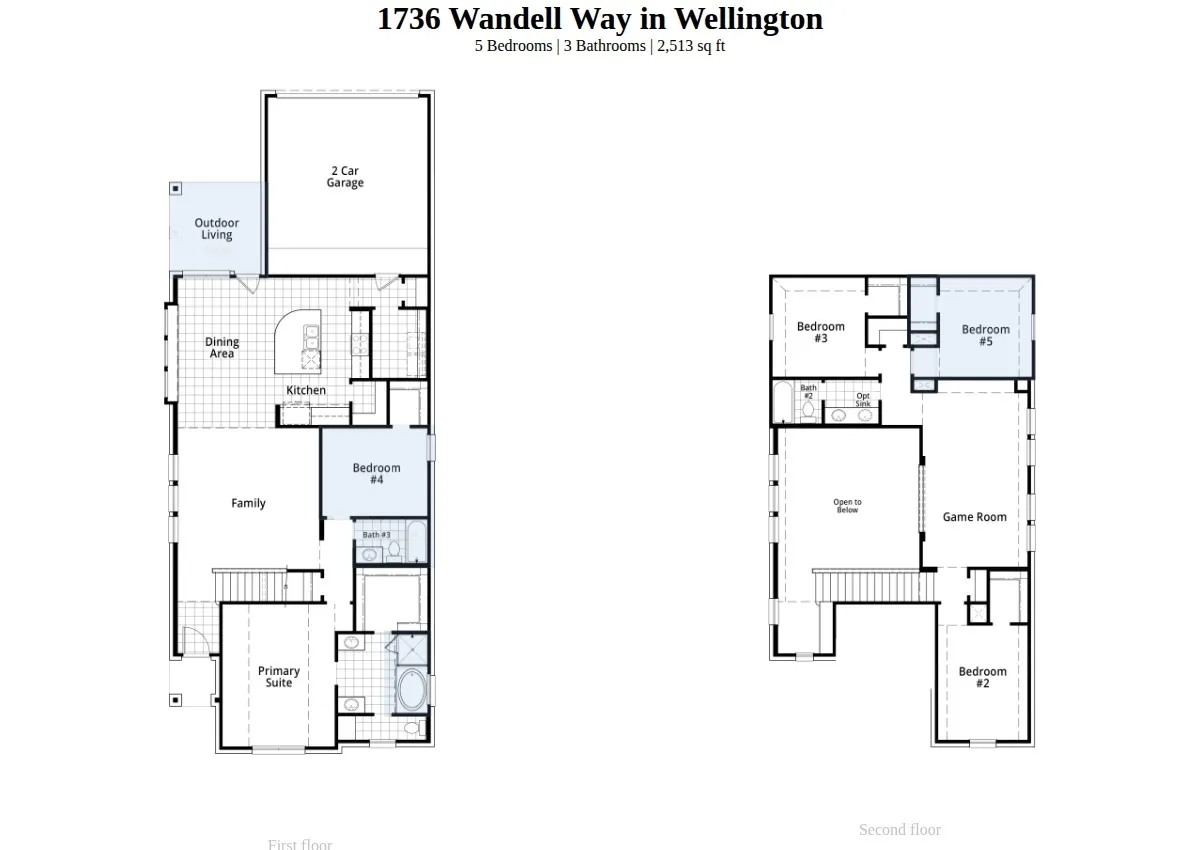Single Family Residence For Sale in Tarrant County , 1736 Wandell Way, Fort Worth, Texas 76052, 5 Bedroom, 3 Bathroom, 2 Garage spaces, 2,513 Sqft, built in 2026, Price $489,000, mls#21304891, Real Estate Agent in Fort Worth, Homes For Sale in Tarrant county, Homes For Sale in Fort Worth, Realtor in Fort Worth Texas, Real Estate Brokerage Independent Realty Texas, Luminita Cordes Realtor