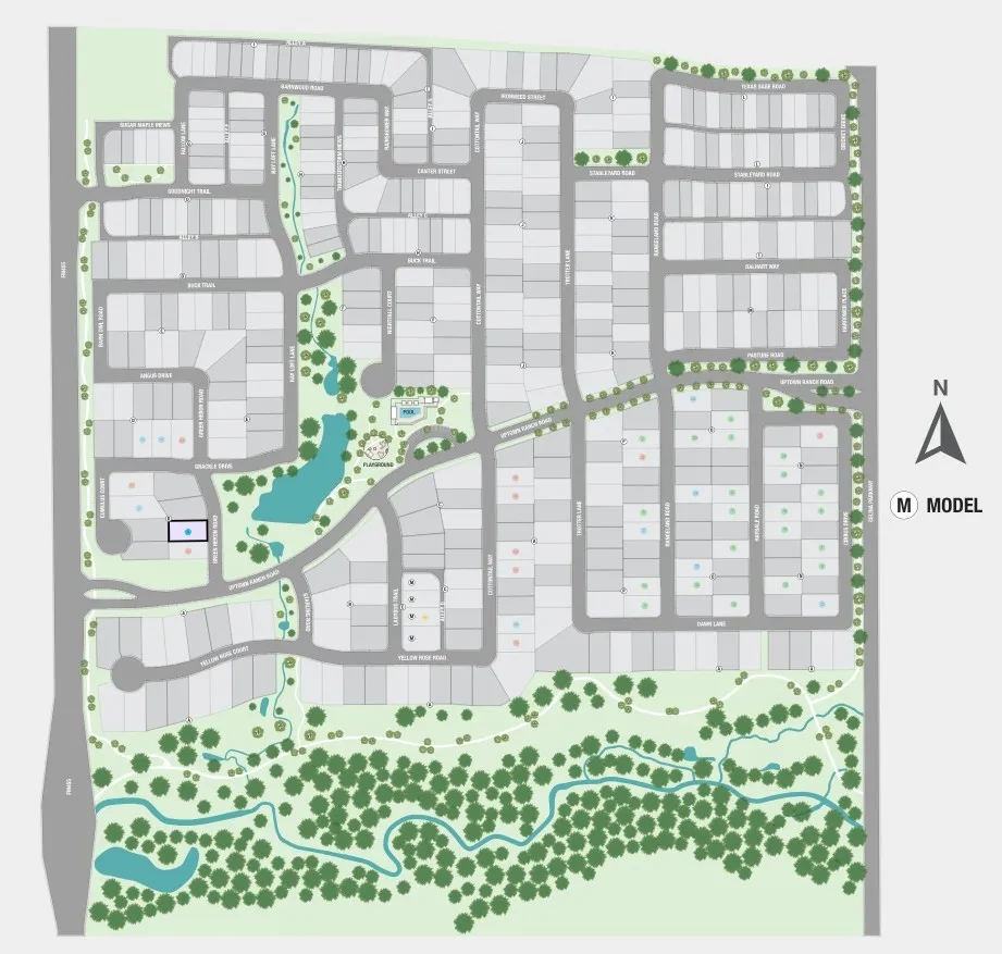 The Ranch at Uptown Celina Sitemap