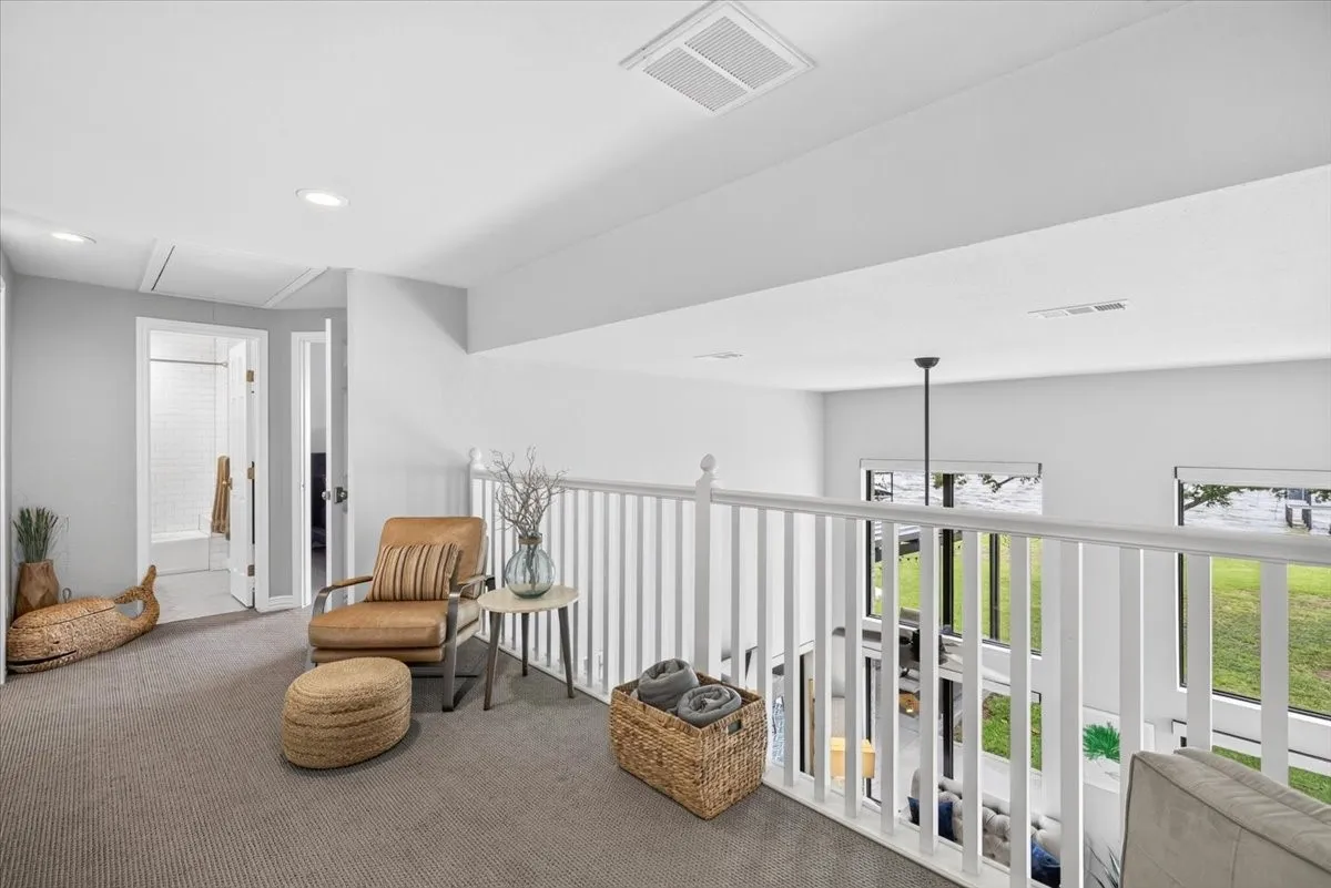 Upstairs Loft area