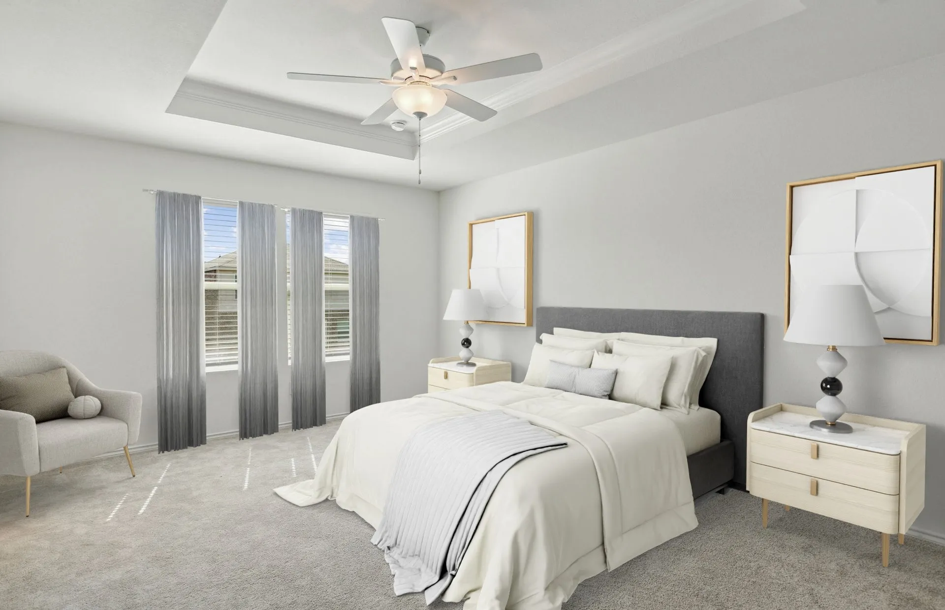 *Virtual Representation - Spacious owner's suite with private bath